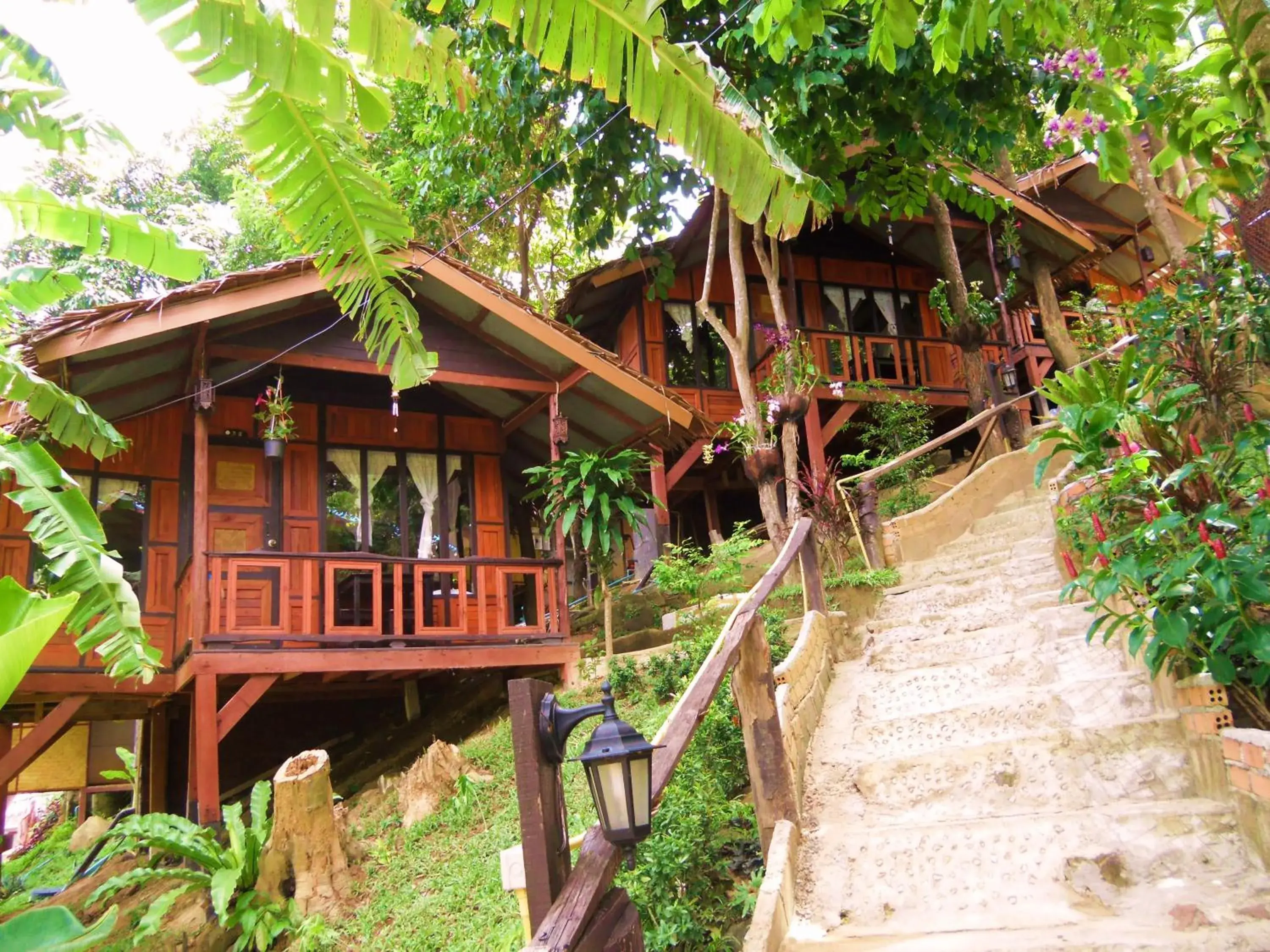 Facade/entrance in Phi Phi Green Hill Resort Facade/entrance in Phi Phi Green Hill Resort