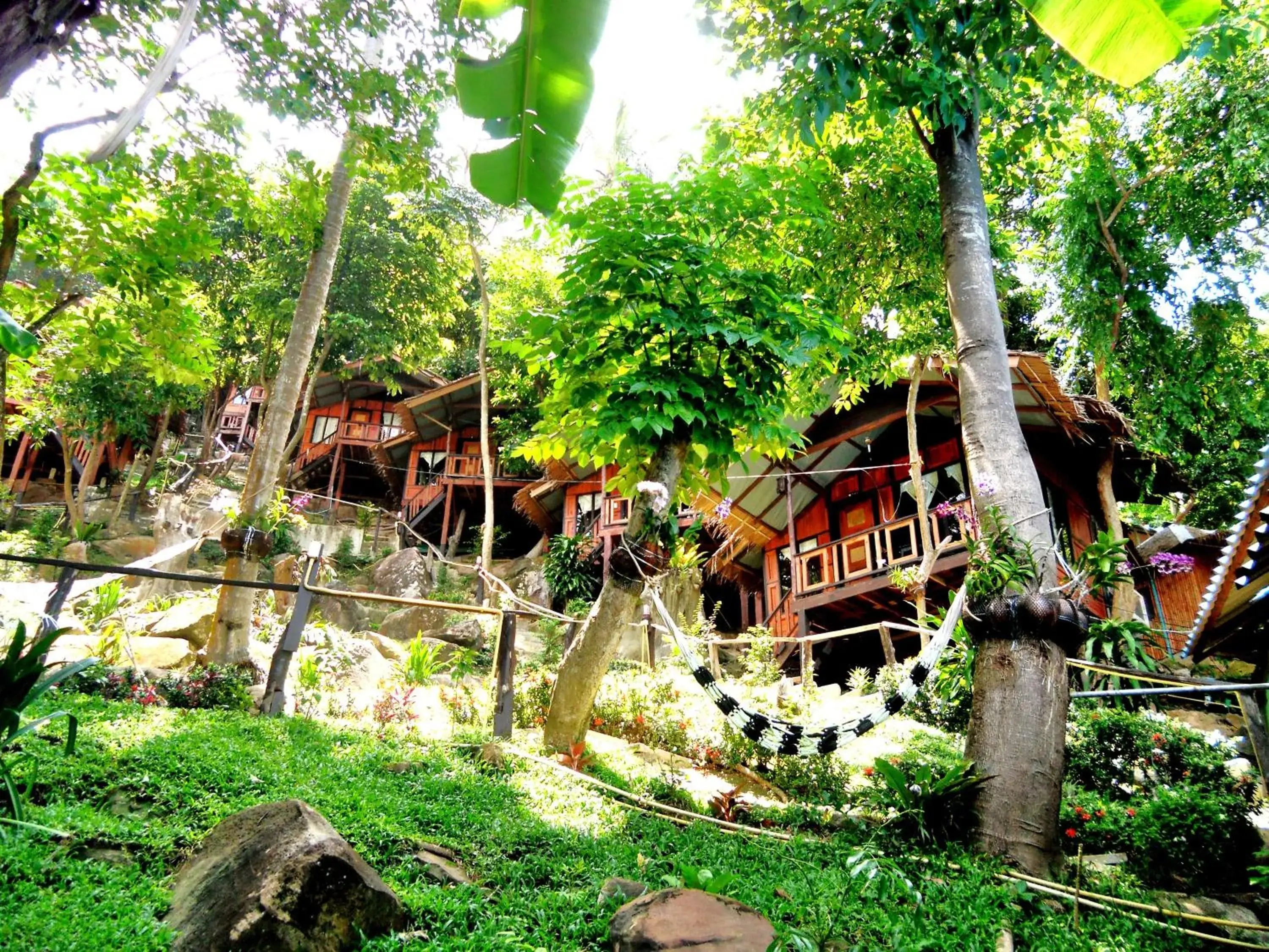 Facade/entrance in Phi Phi Green Hill Resort Facade/entrance in Phi Phi Green Hill Resort