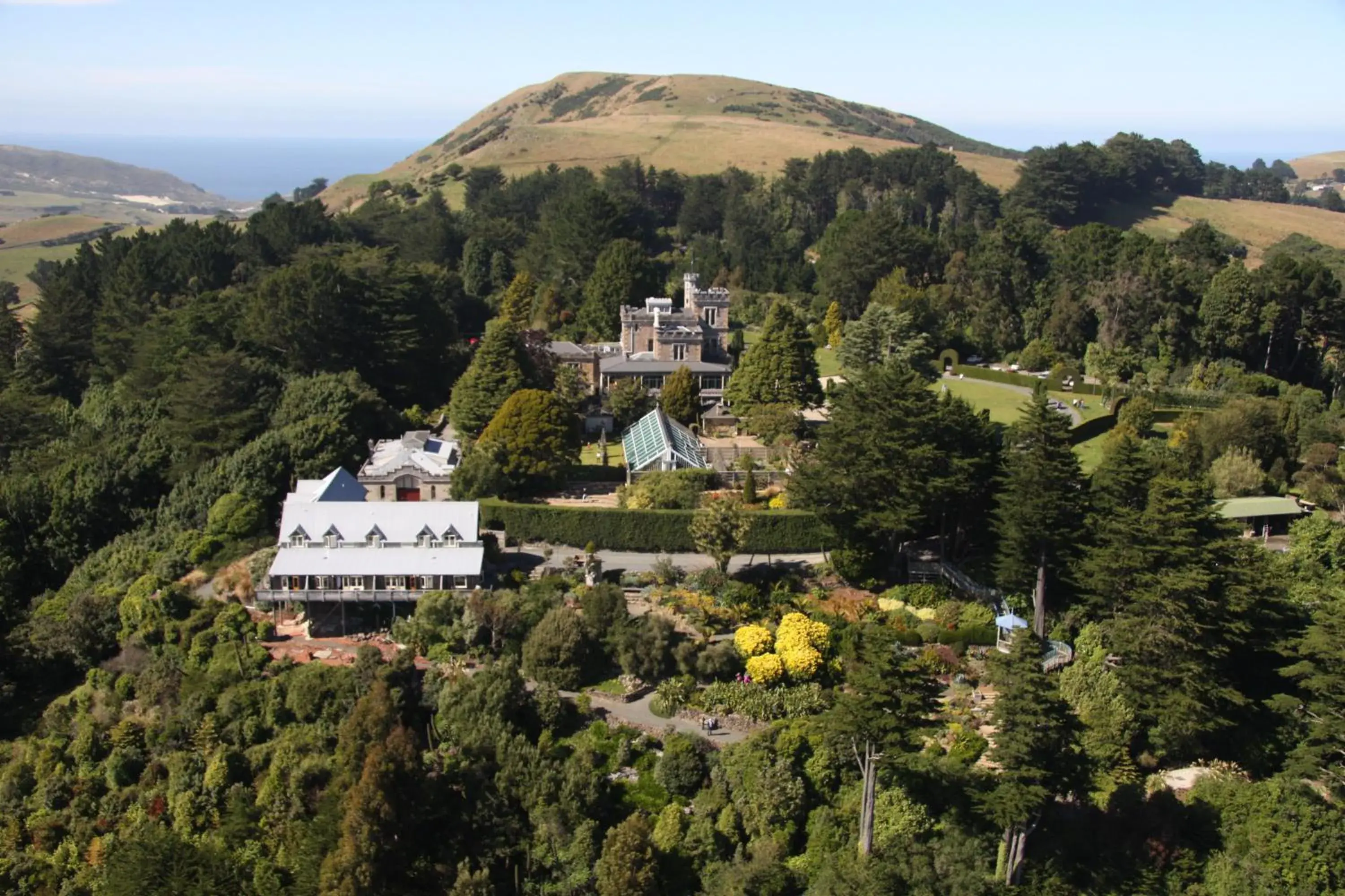 Bird's eye view in Larnach Lodge & Stable Stay Bird's eye view in Larnach Lodge & Stable Stay