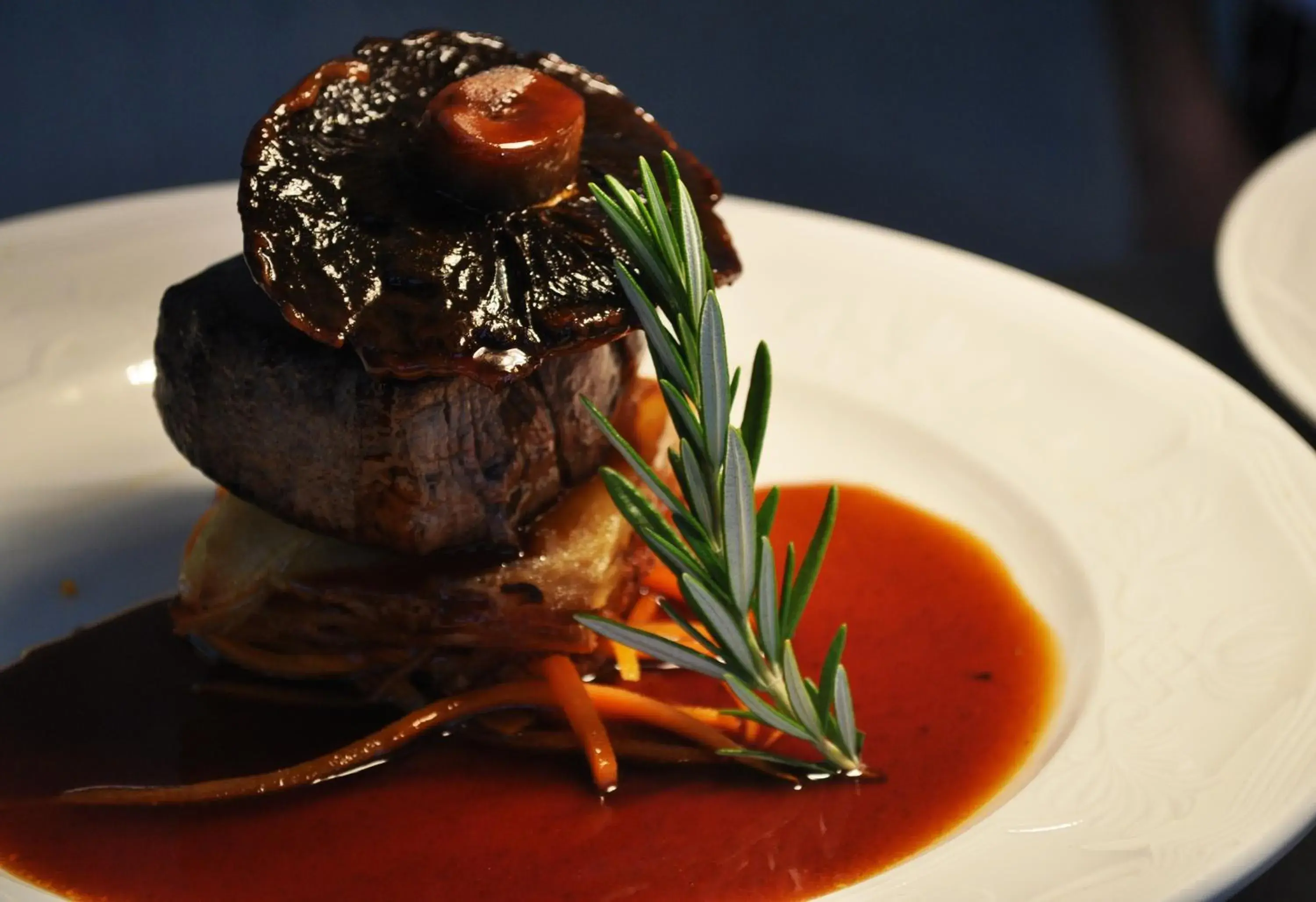 Food close-up in Larnach Lodge & Stable Stay Food close-up in Larnach Lodge & Stable Stay