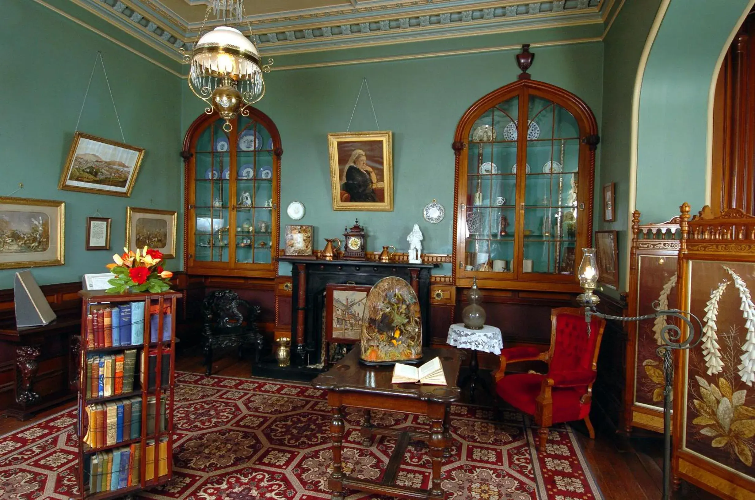 Lobby or reception in Larnach Lodge & Stable Stay Lobby or reception in Larnach Lodge & Stable Stay