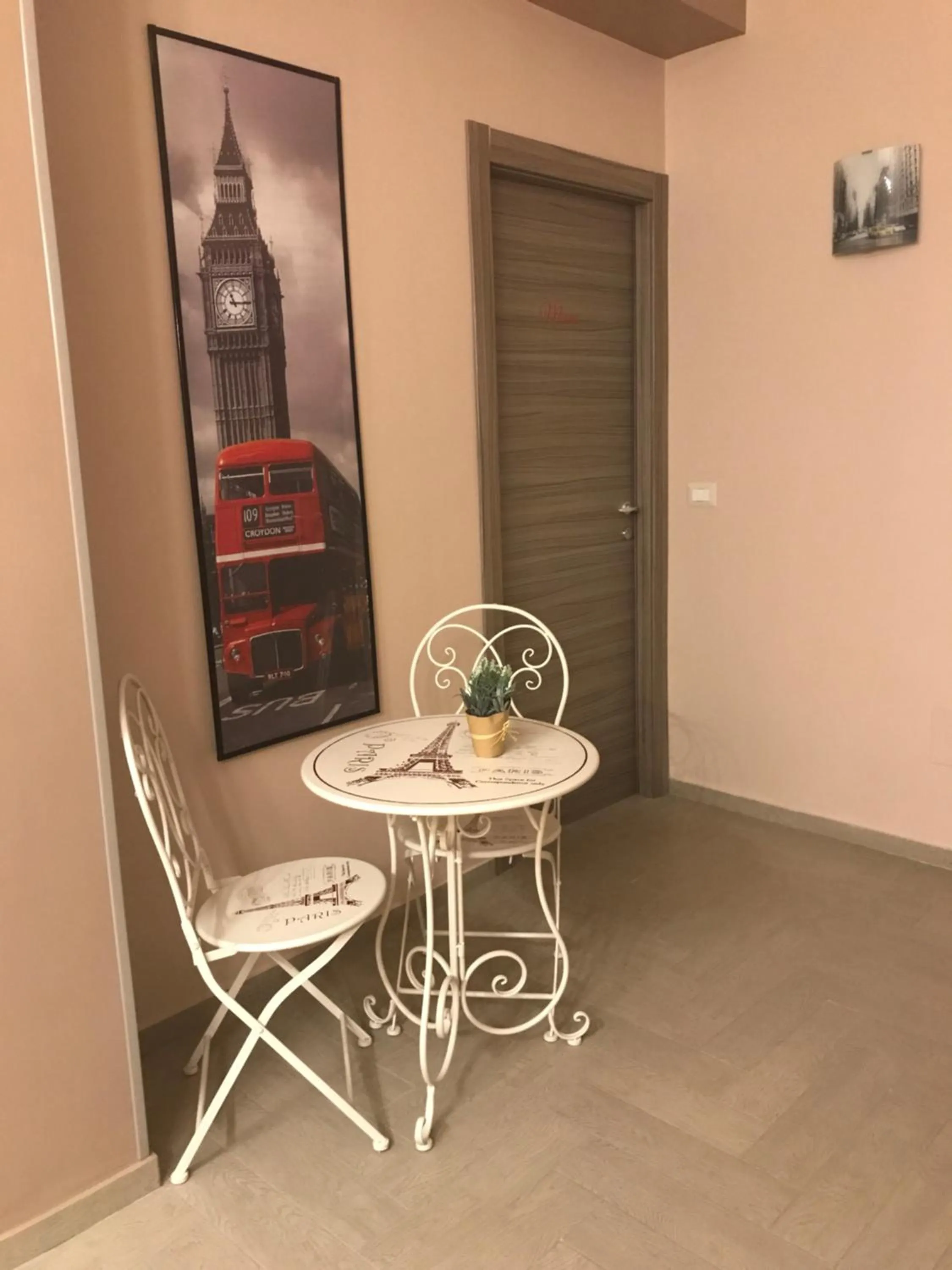 Seating area in B&B Around the World