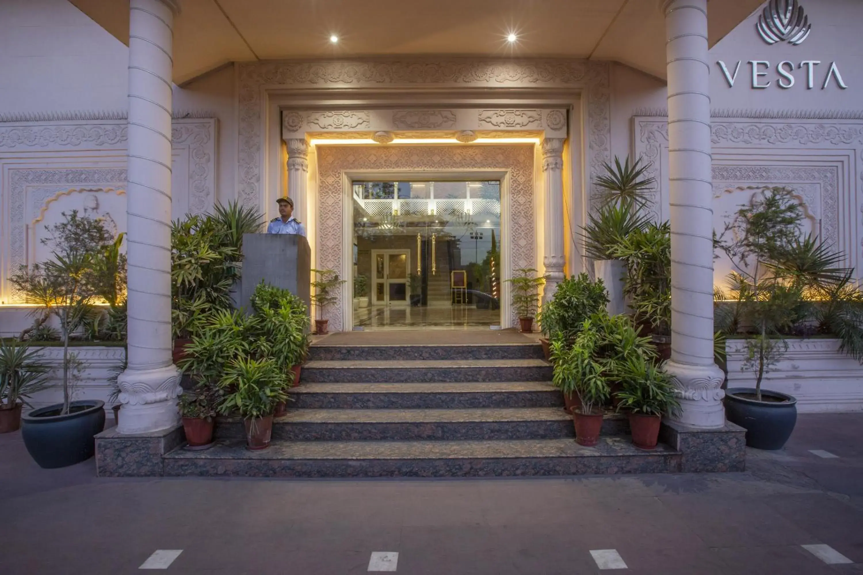 Facade/entrance in Vesta Maurya Palace Facade/entrance in Vesta Maurya Palace