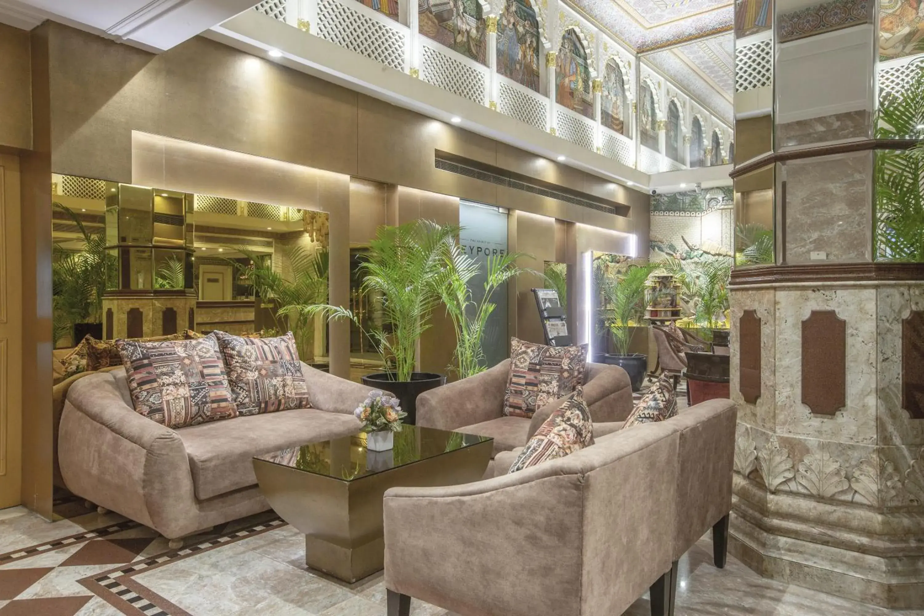 Lobby or reception in Vesta Maurya Palace Lobby or reception in Vesta Maurya Palace