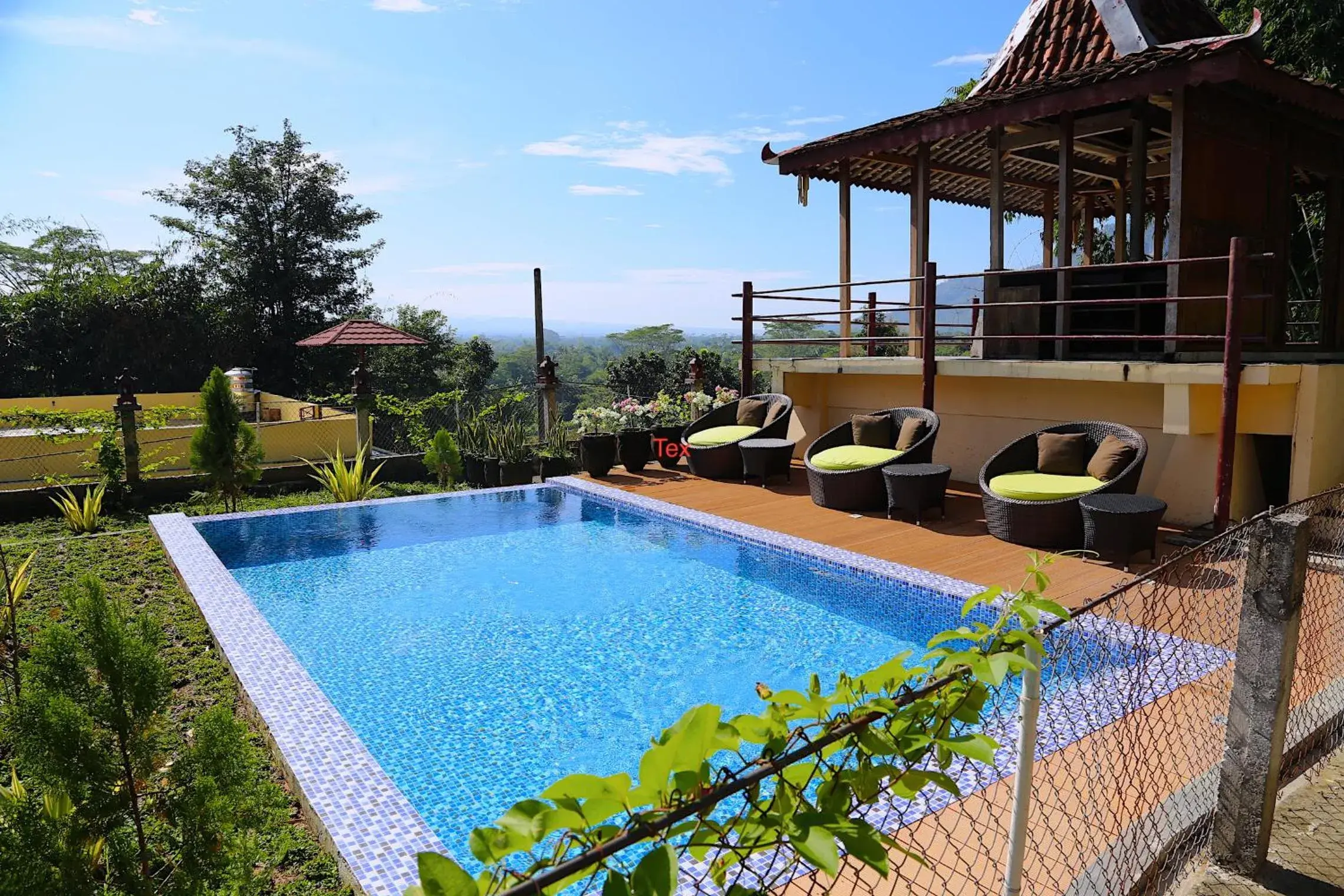 Swimming pool in Borobudurhills Swimming pool in Borobudurhills