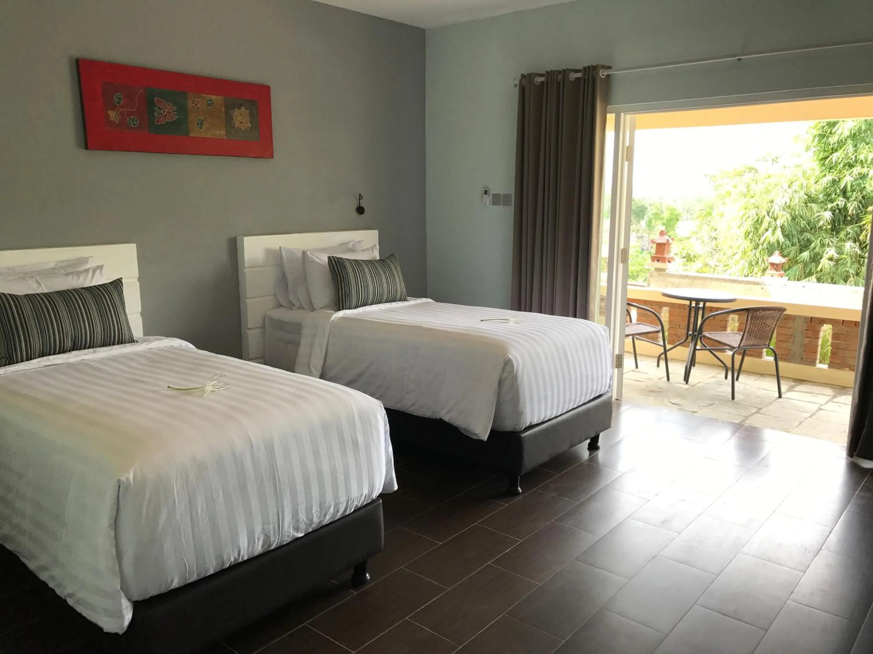 Bed in Borobudurhills