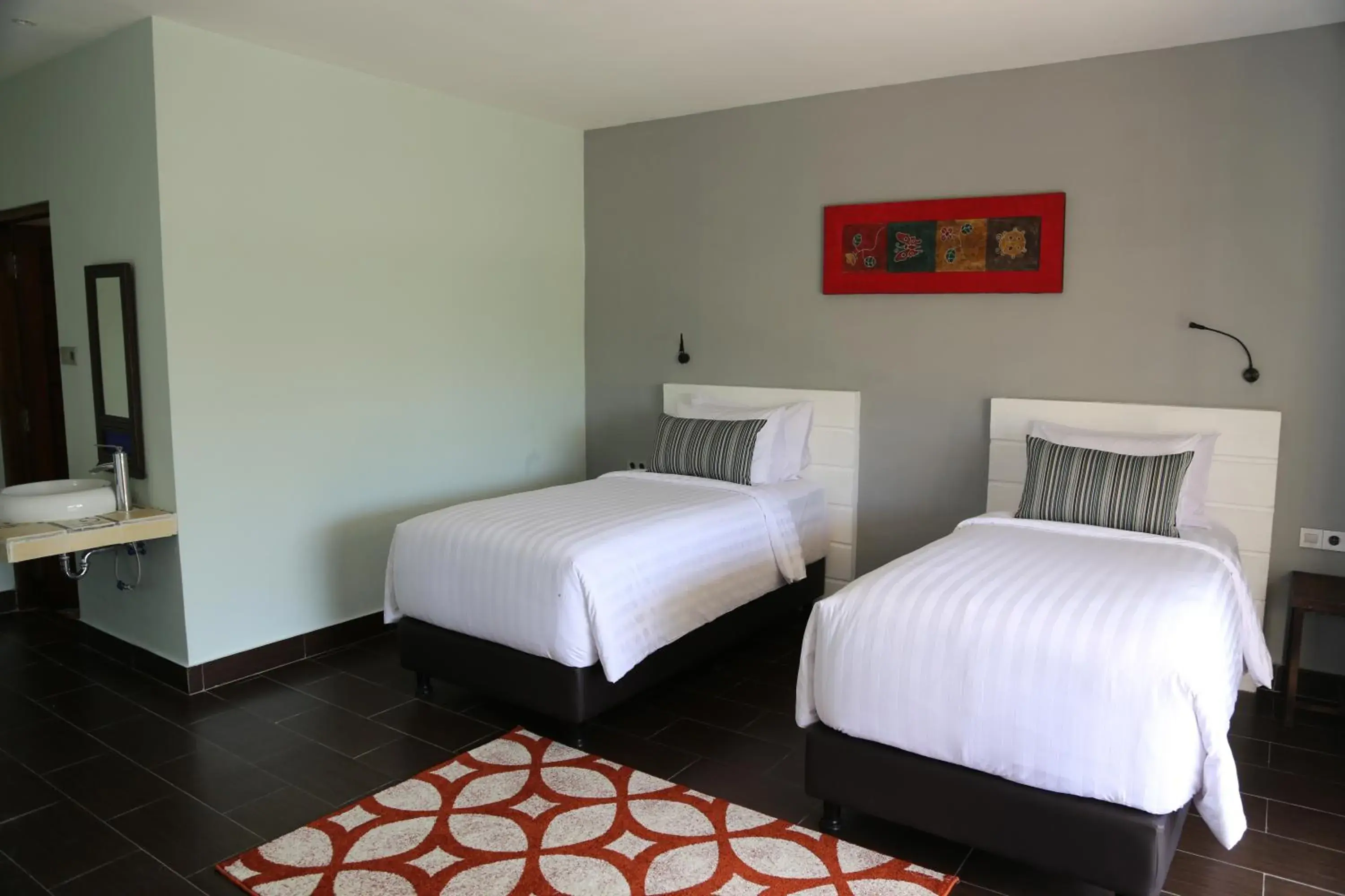 Bed in Borobudurhills Bed in Borobudurhills