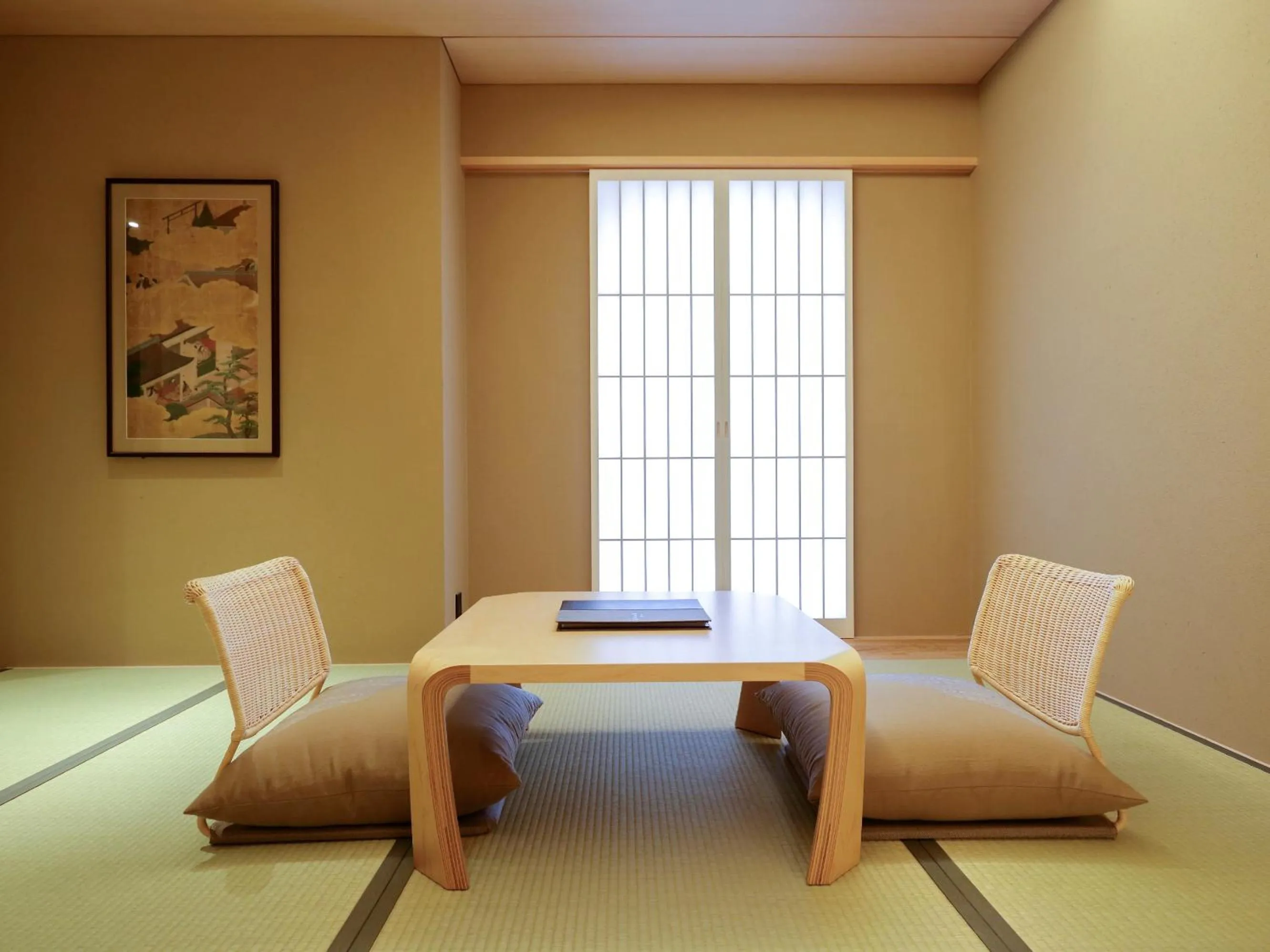 Photo of the whole room in Kaminarimon Ryokan