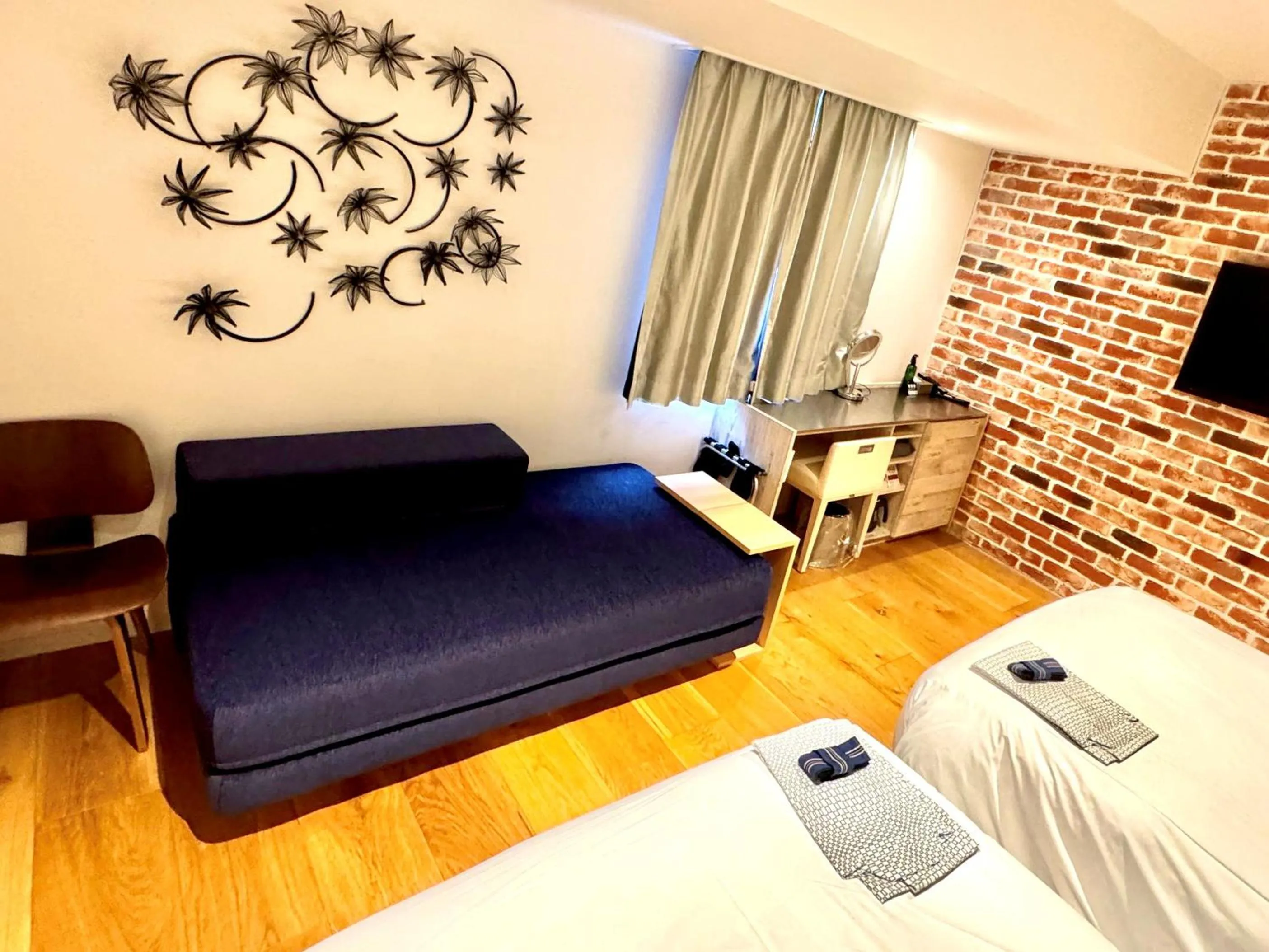 Bed in EN Hotel Shibuya