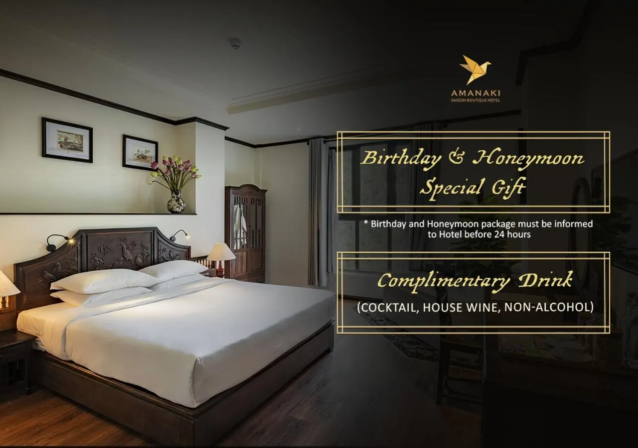 Activities, Bed in Amanaki Saigon Boutique Hotel