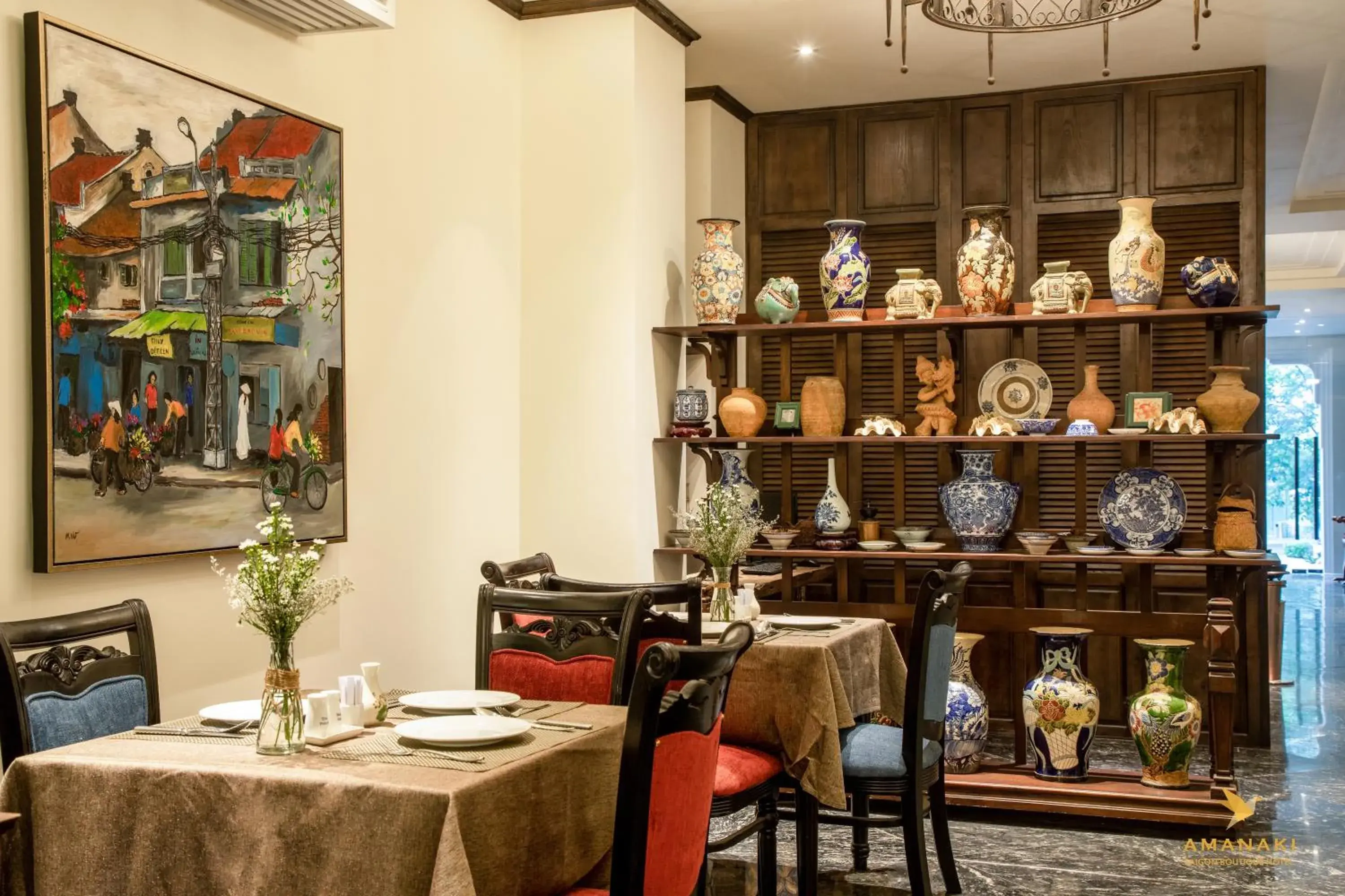 Restaurant/places to eat in Amanaki Saigon Boutique Hotel Restaurant/places to eat in Amanaki Saigon Boutique Hotel
