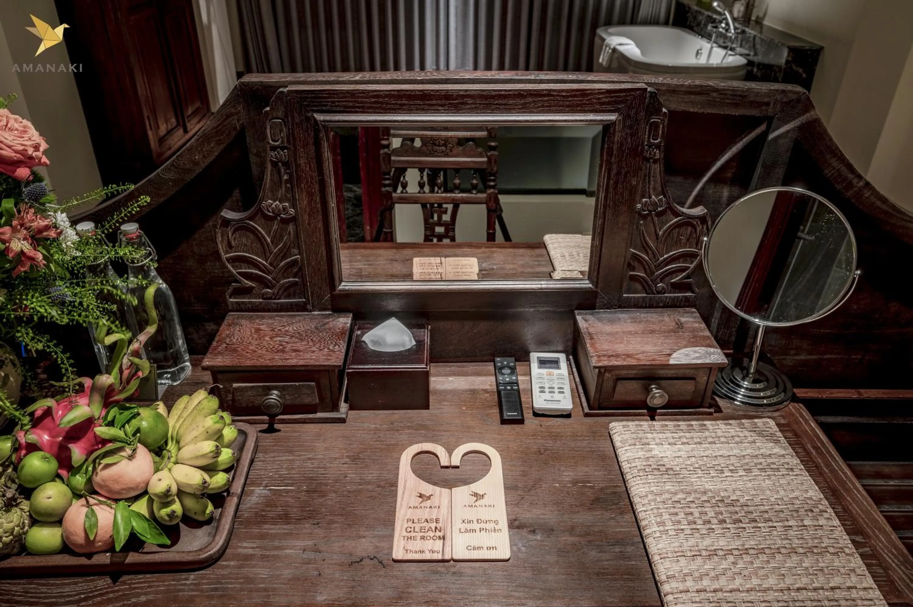 Bedroom in Amanaki Saigon Boutique Hotel