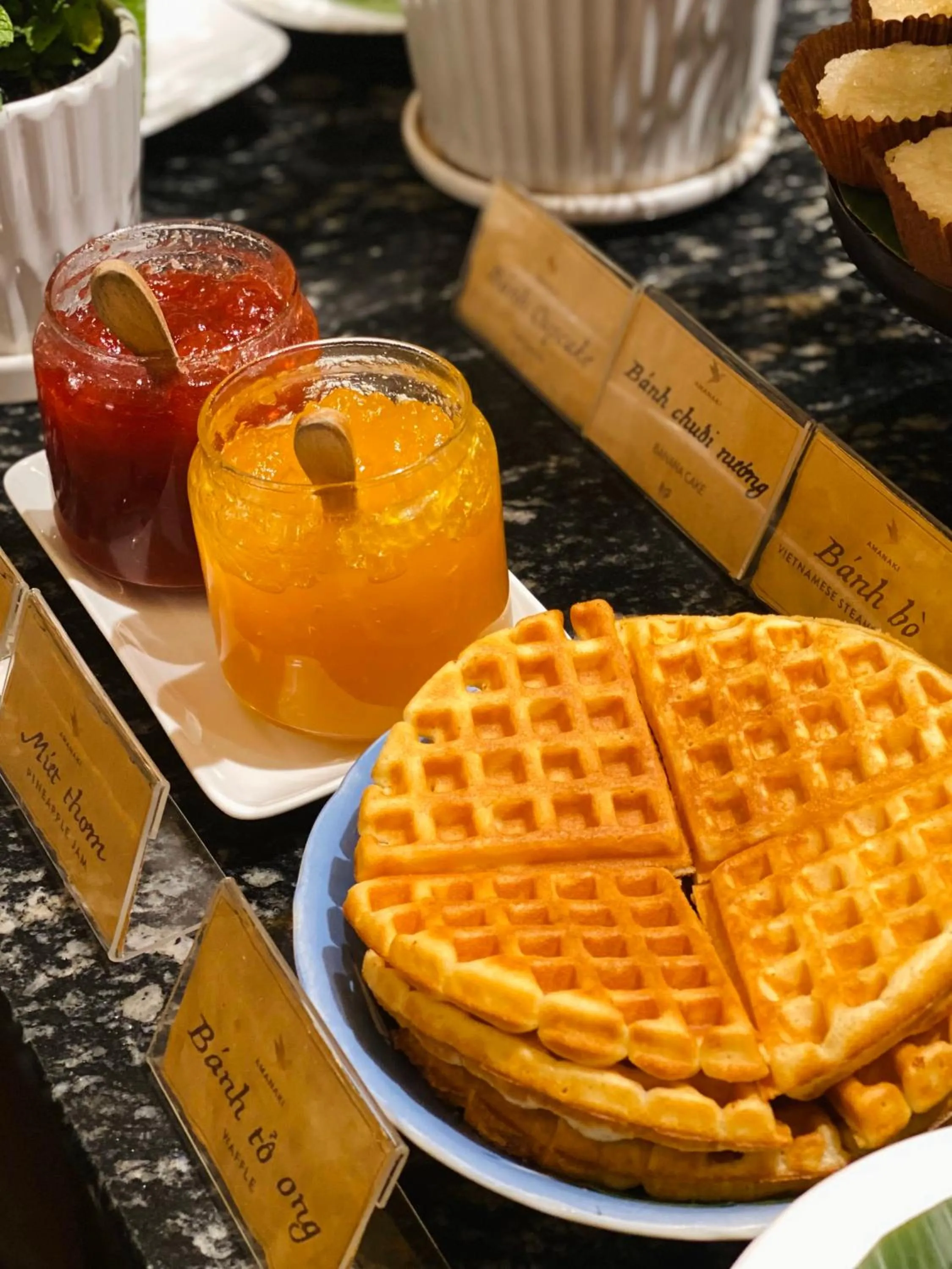 Breakfast in Amanaki Saigon Boutique Hotel