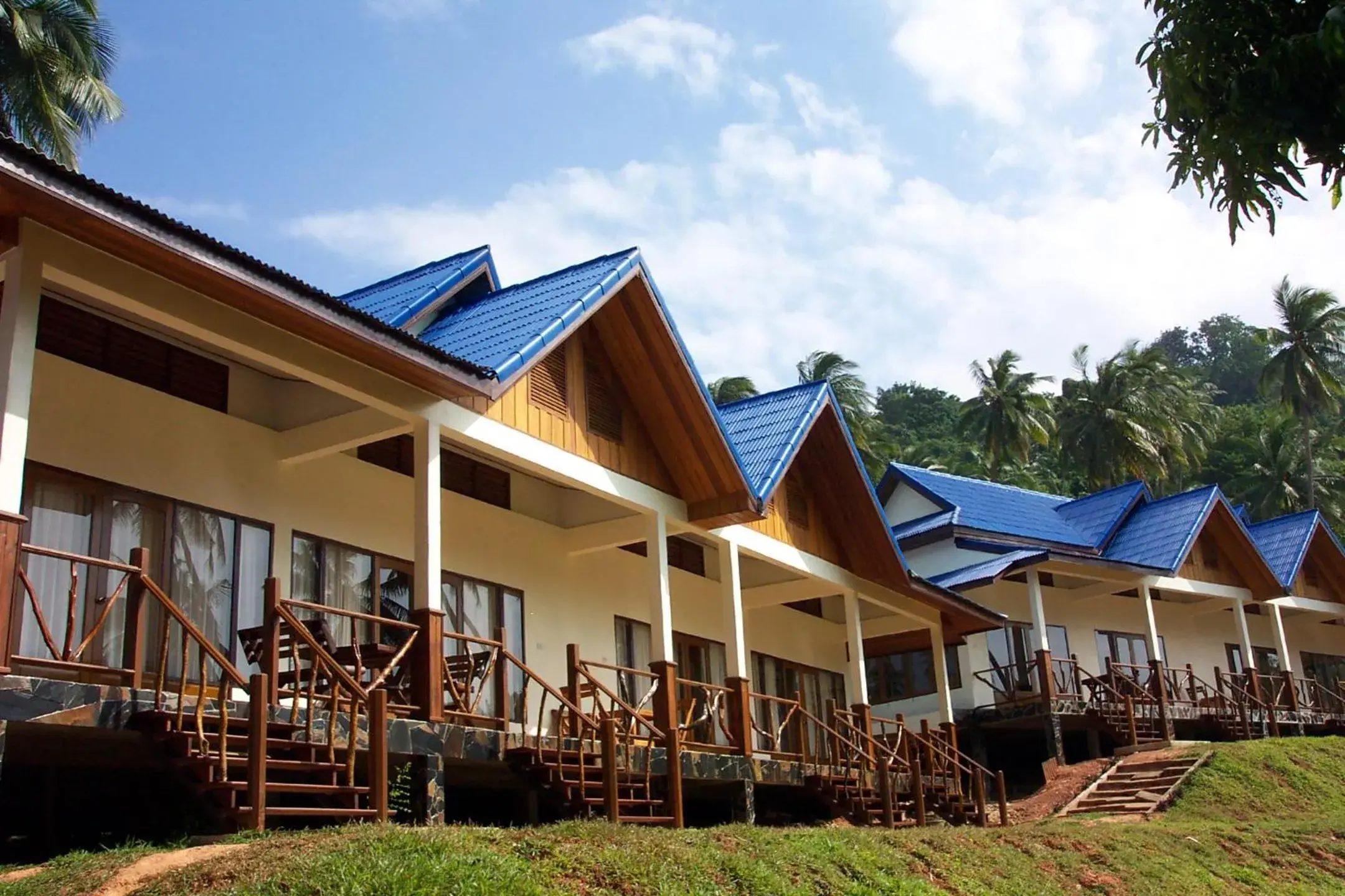 Property building in Koh Talu Island Resort Property building in Koh Talu Island Resort