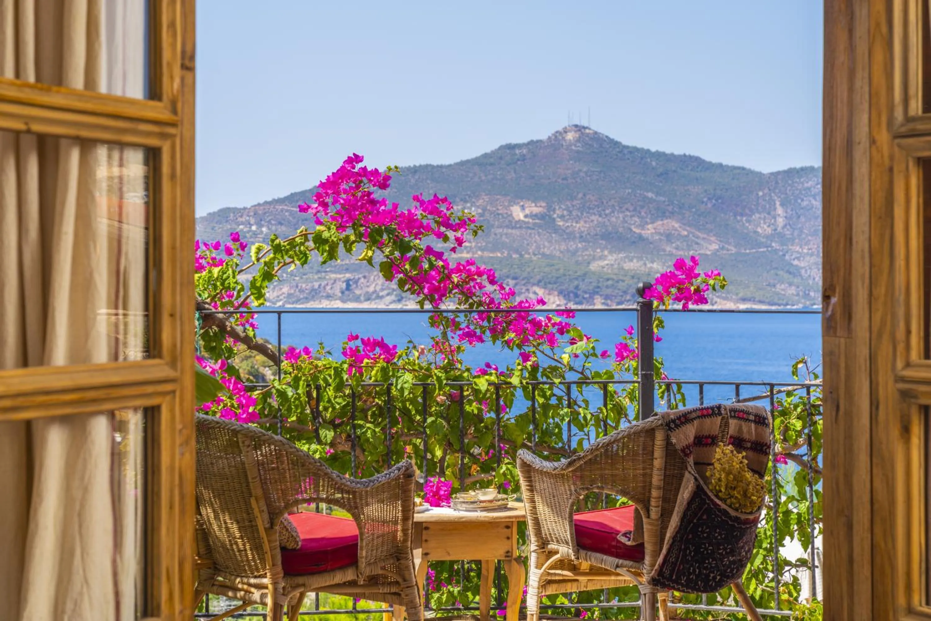 Balcony/Terrace in Fidanka Hotel