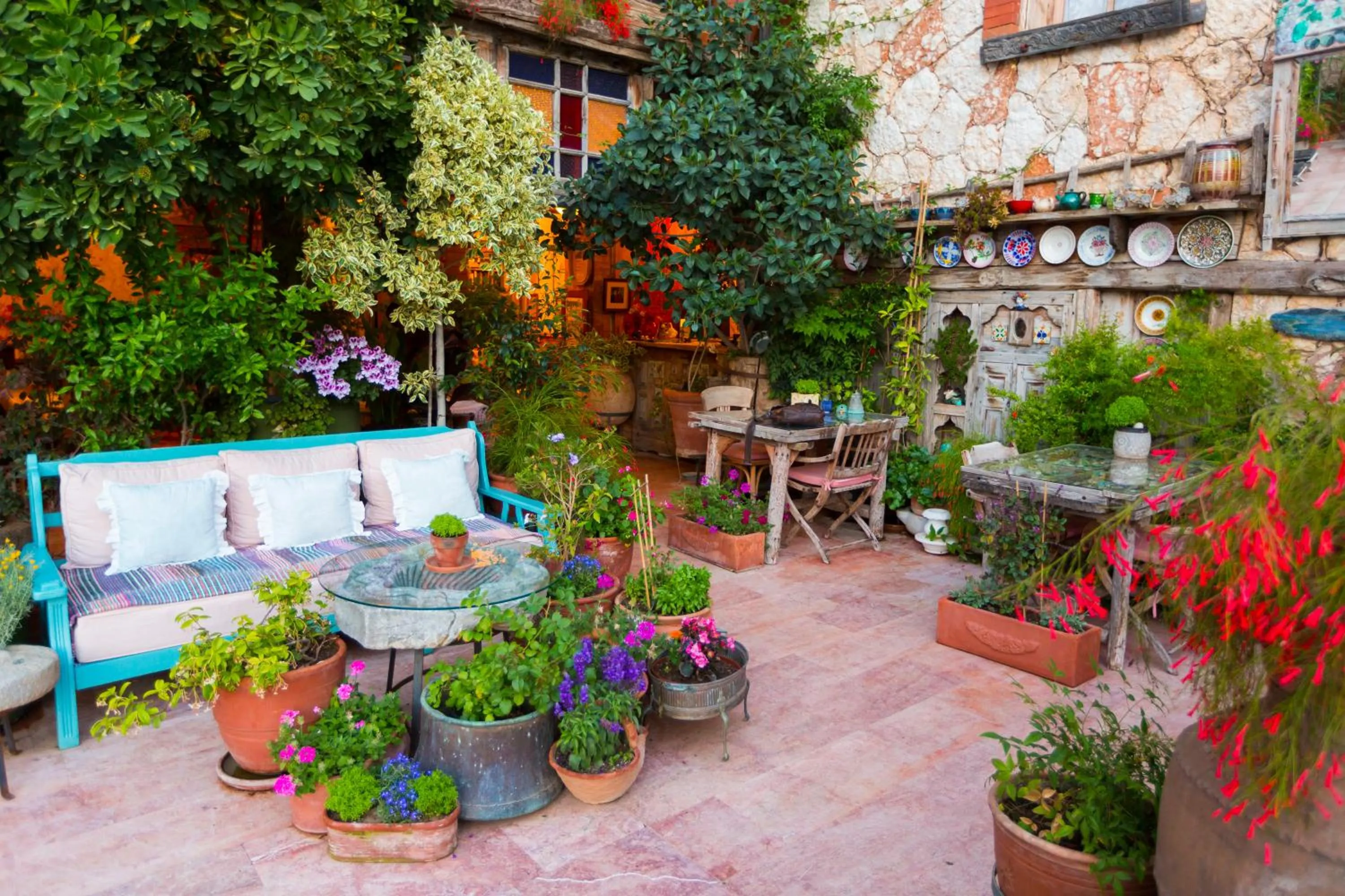 Balcony/Terrace in Fidanka Hotel
