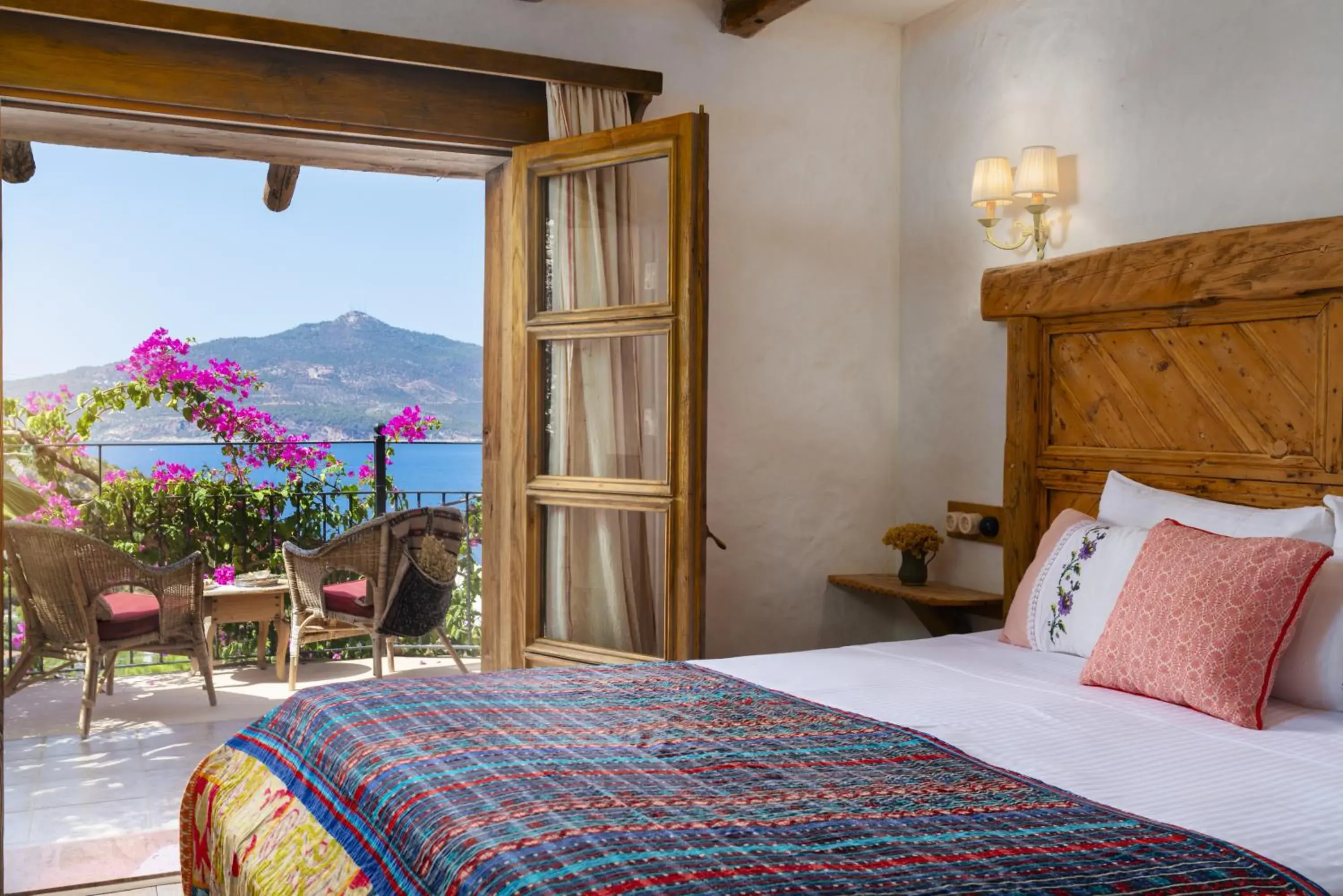 Deluxe Double Room with Sea View in Fidanka Hotel Deluxe Double Room with Sea View in Fidanka Hotel