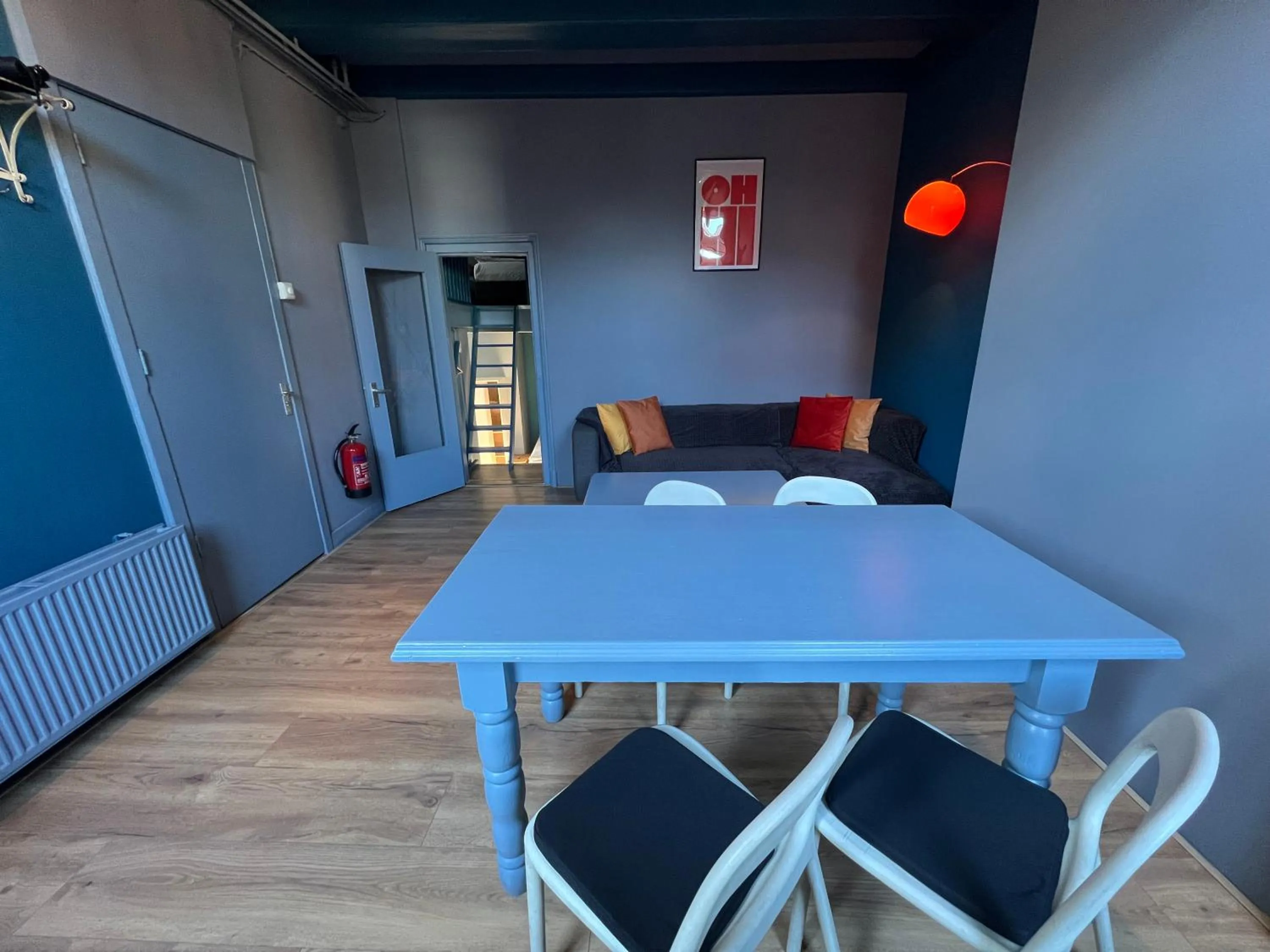 Living room in Nes B&B