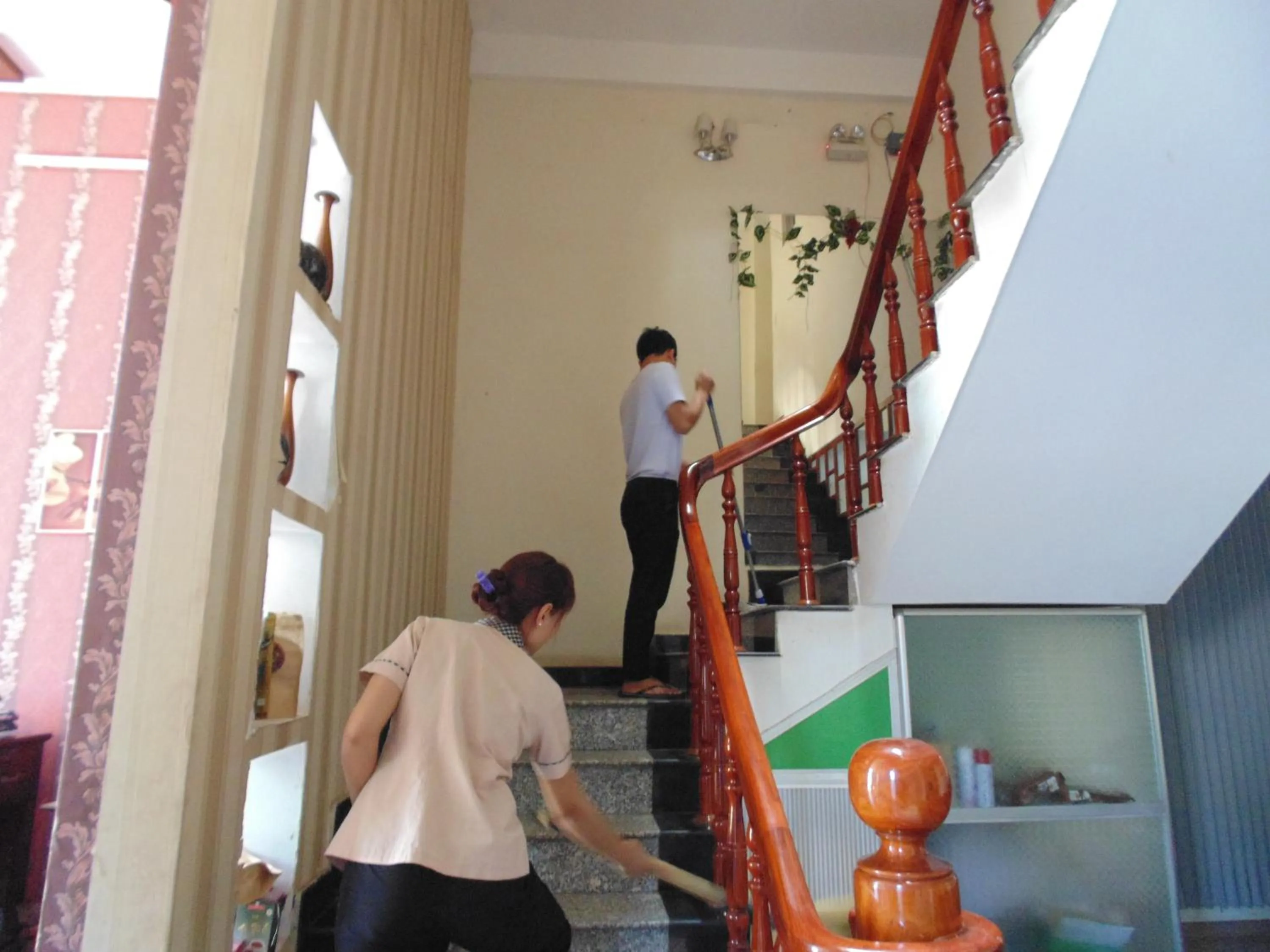 Staff in Hong My Hotel