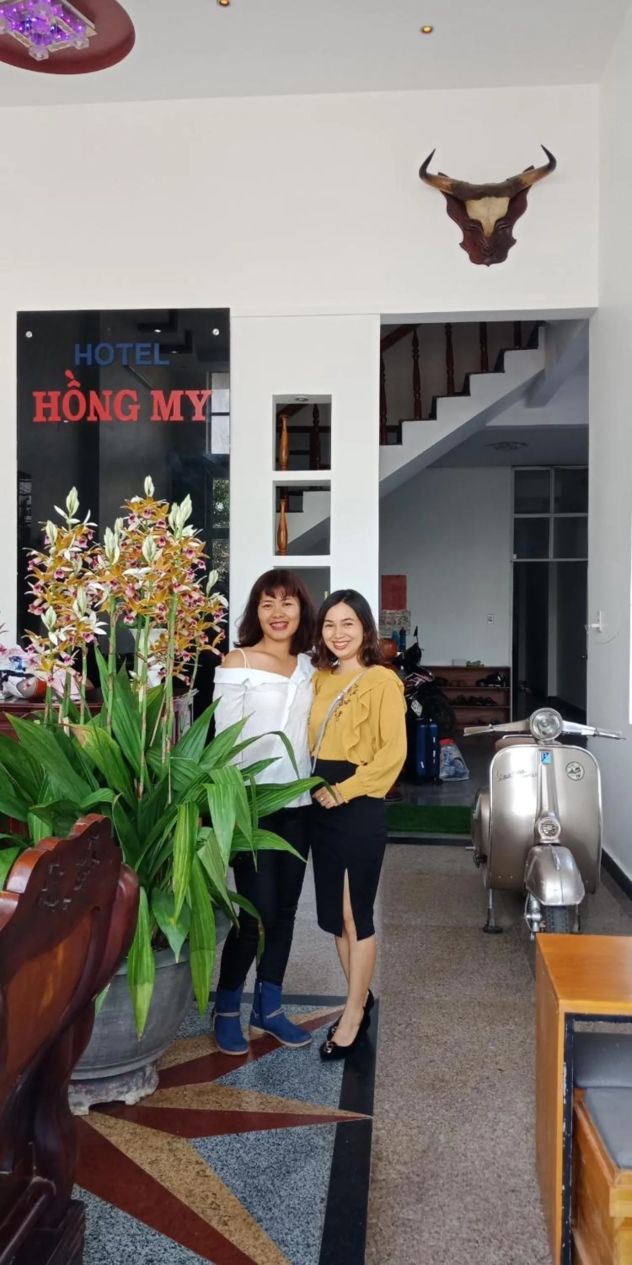 Staff in Hong My Hotel