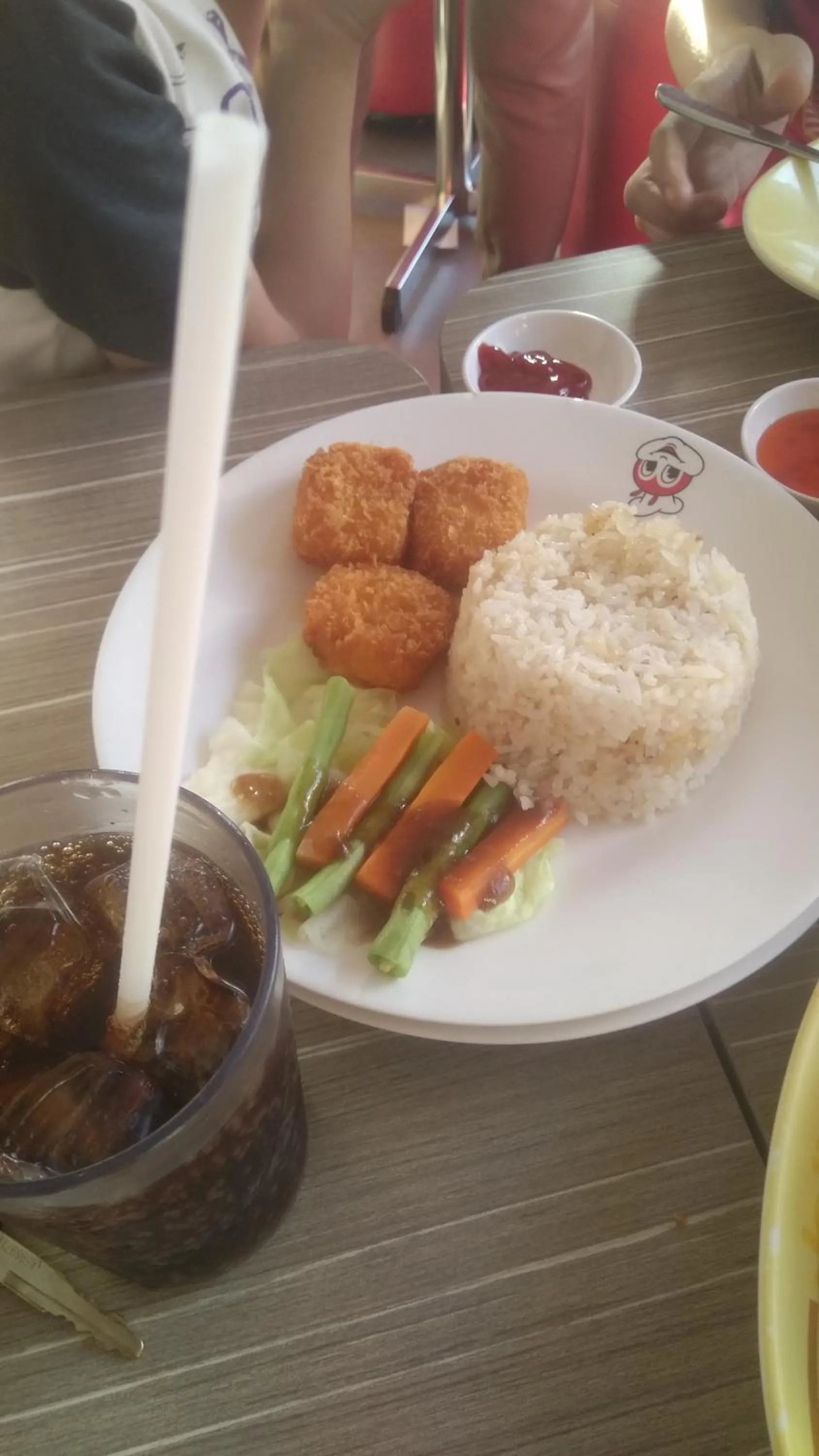 Food close-up in Hong My Hotel