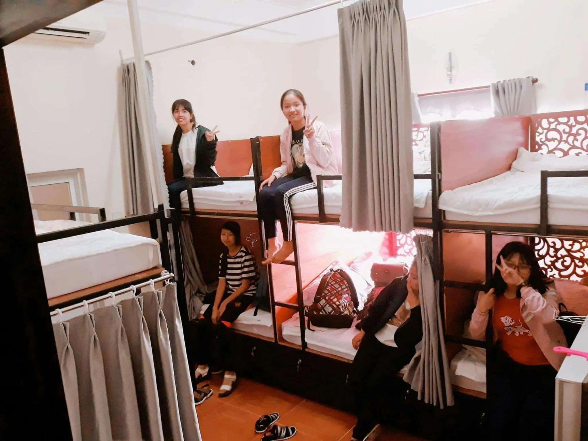 bunk bed in Hong My Hotel