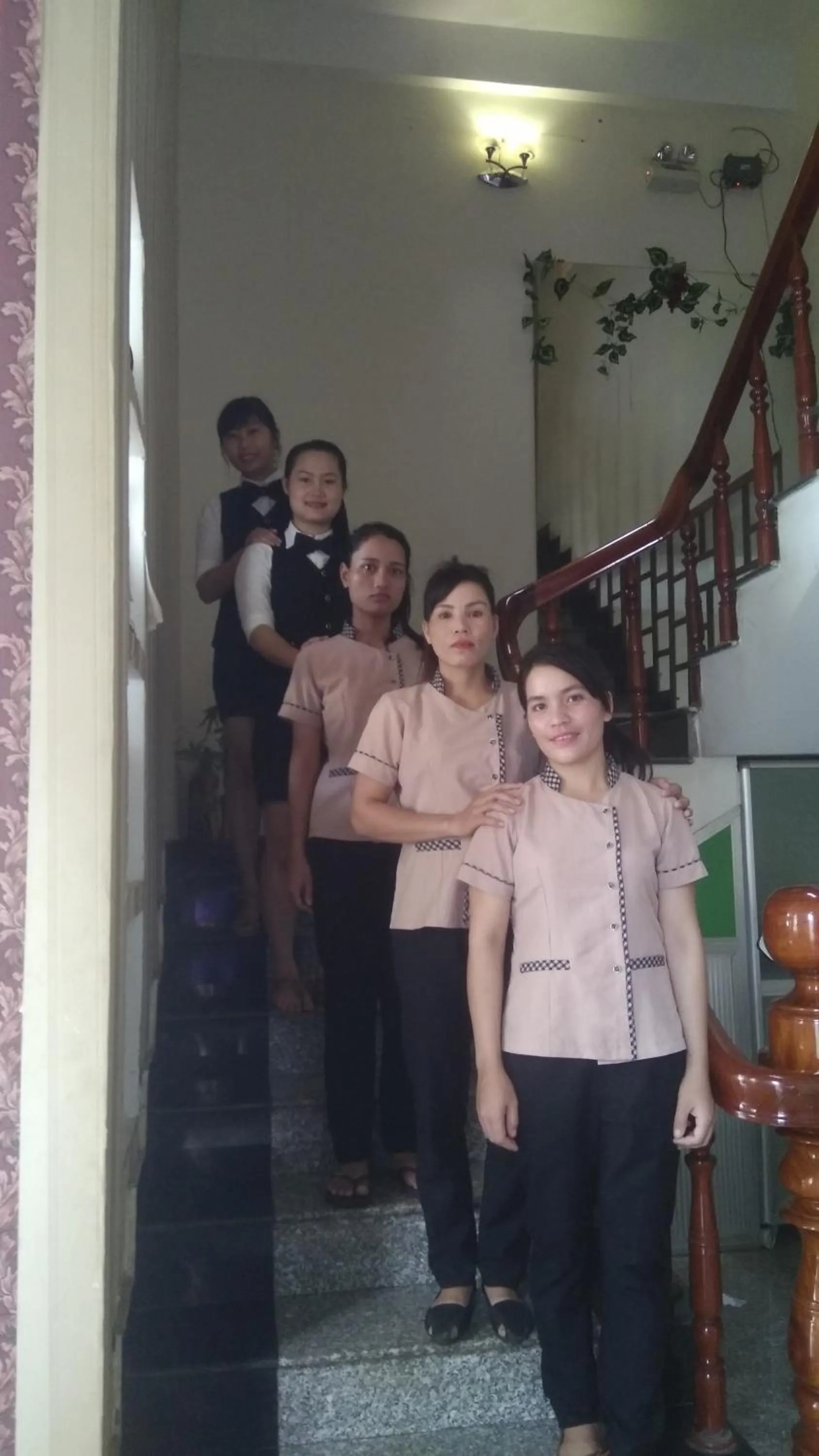 Staff in Hong My Hotel