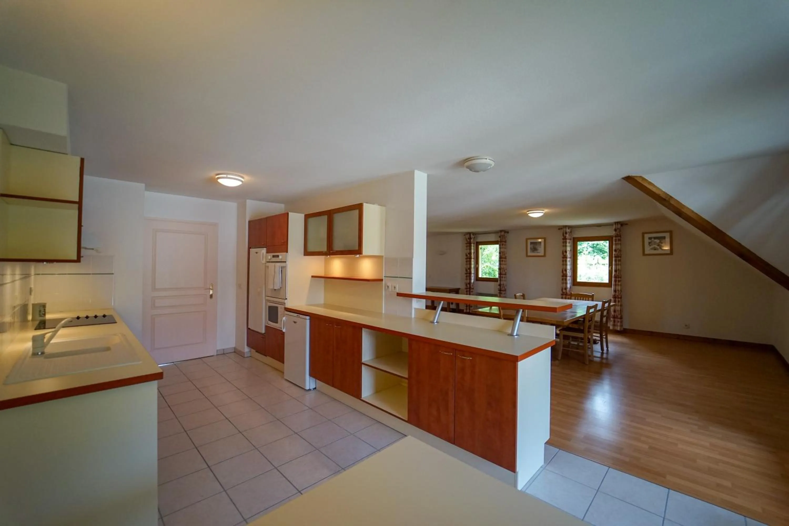 Kitchen or kitchenette in Résidence Vacancéole - Le Birdie