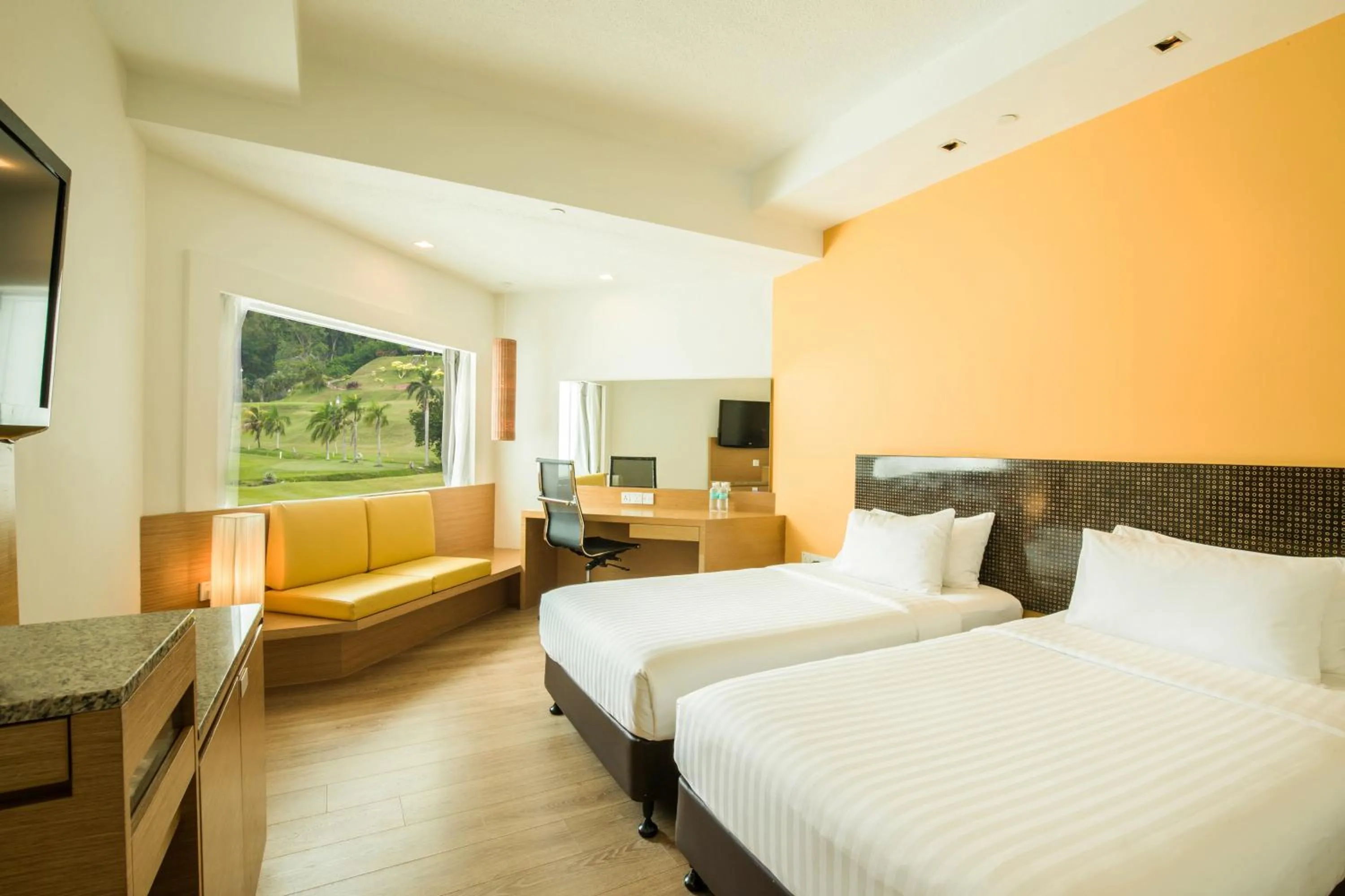 Bed in Village Hotel Changi by Far East Hospitality