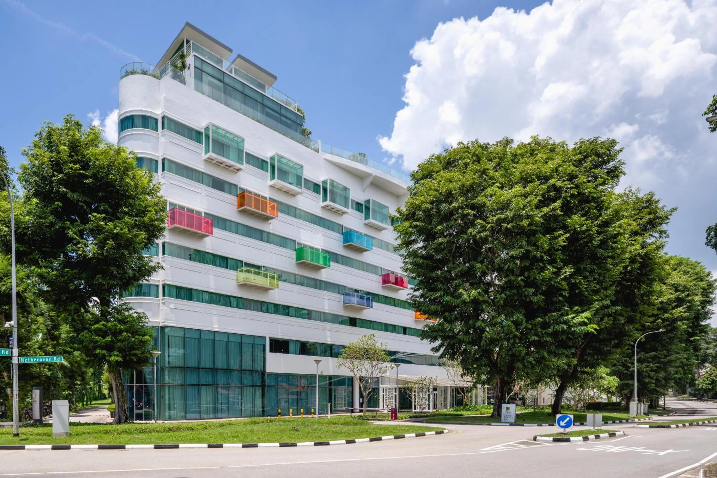 Facade/entrance in Village Hotel Changi by Far East Hospitality