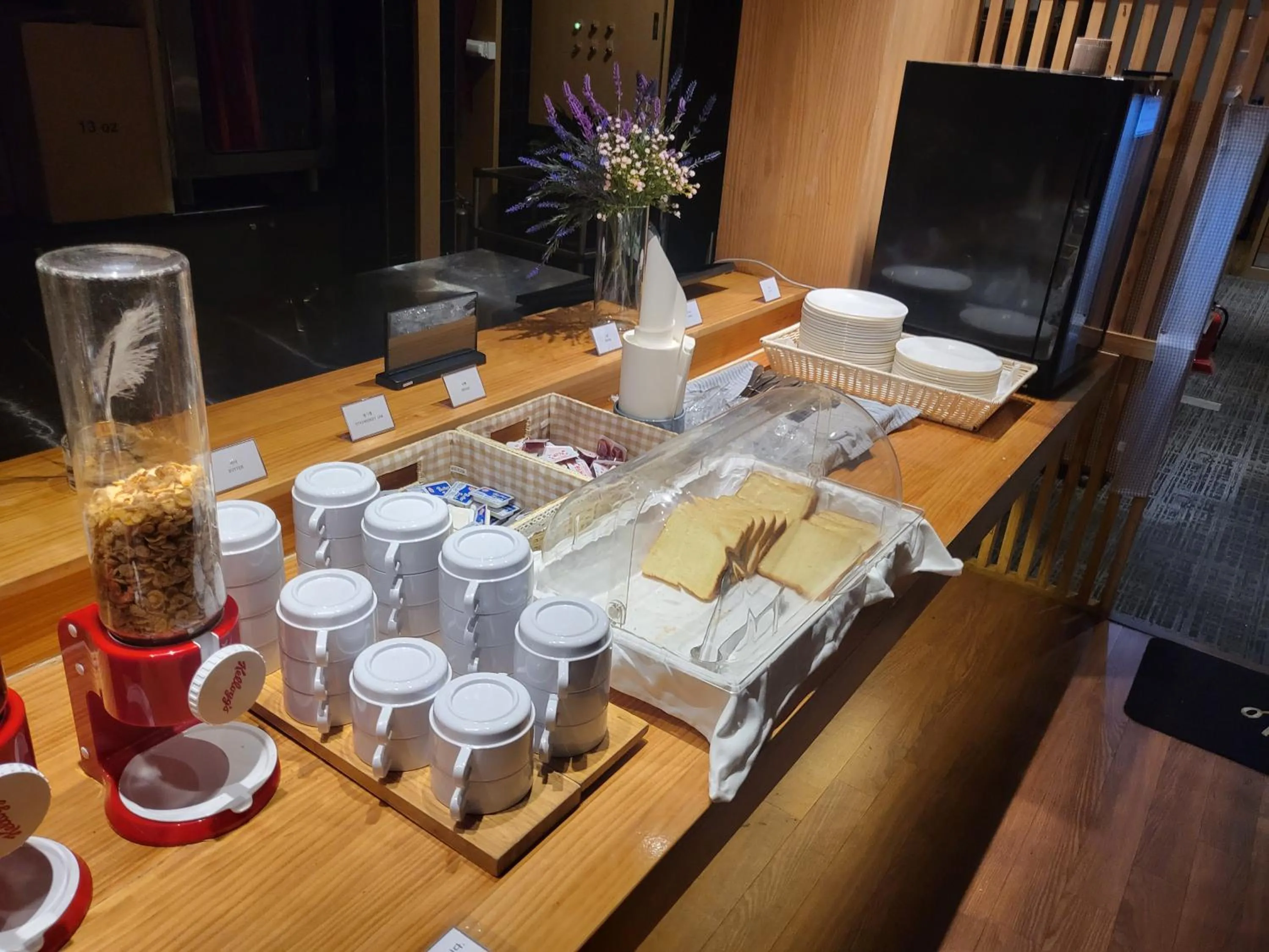 Food close-up in Incheon Airport Hotel Seattle