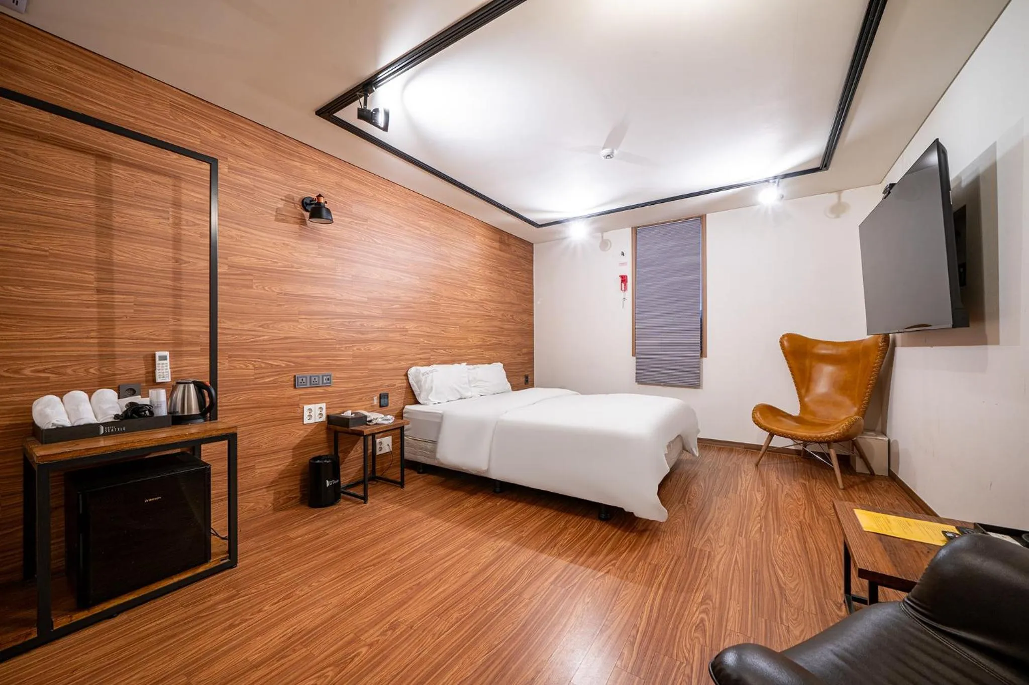 Bed in Incheon Airport Hotel Seattle