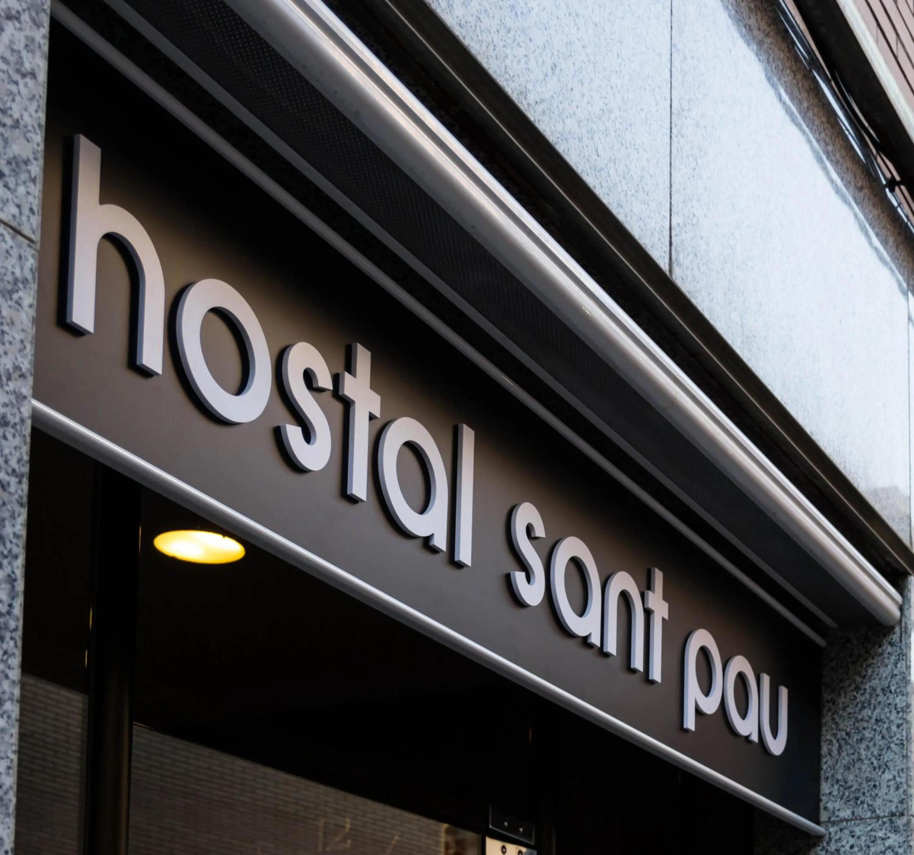 Facade/entrance in Hostal Sant Pau