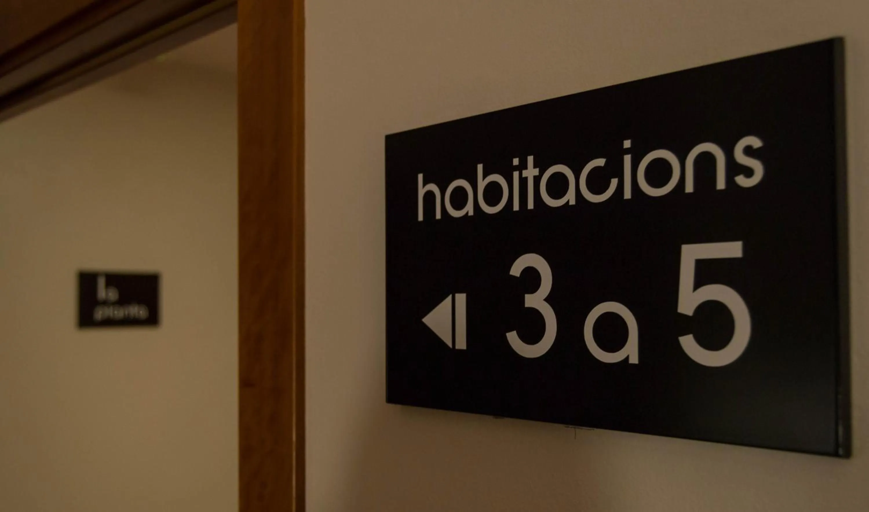 Decorative detail in Hostal Sant Pau