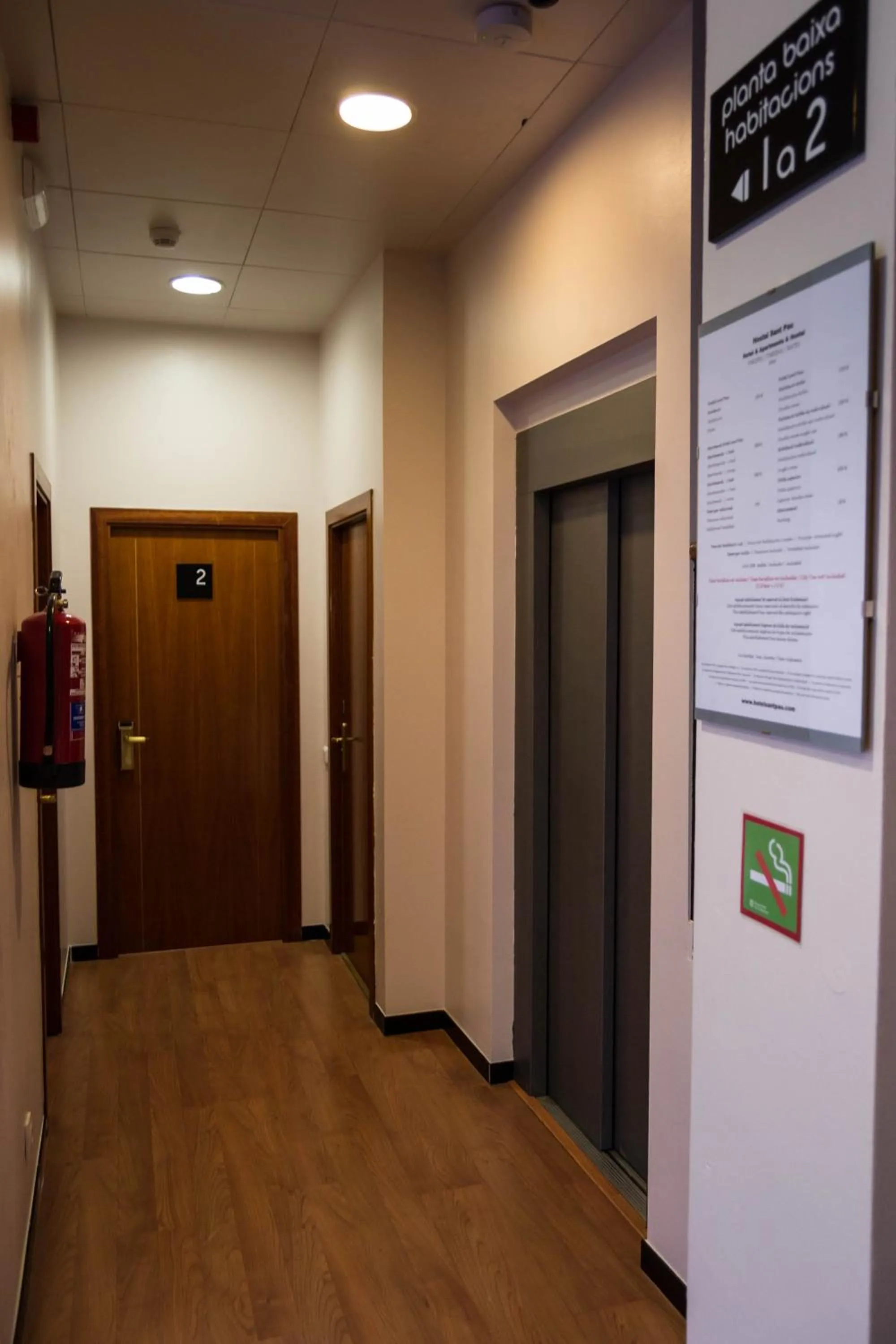Area and facilities in Hostal Sant Pau