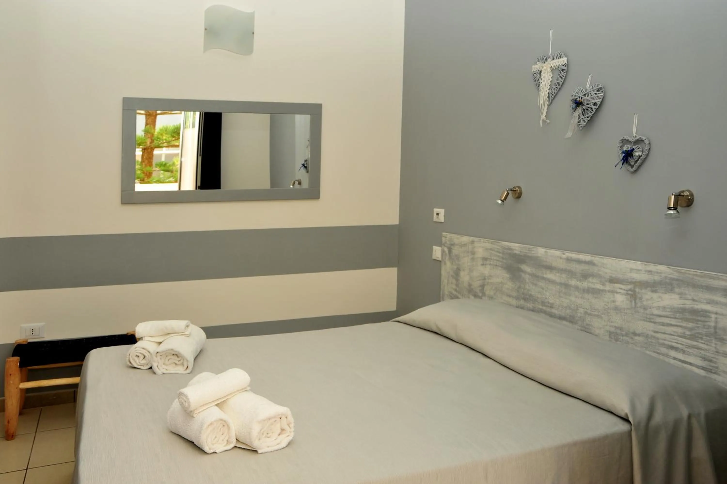 Bed in Hotel La Punta