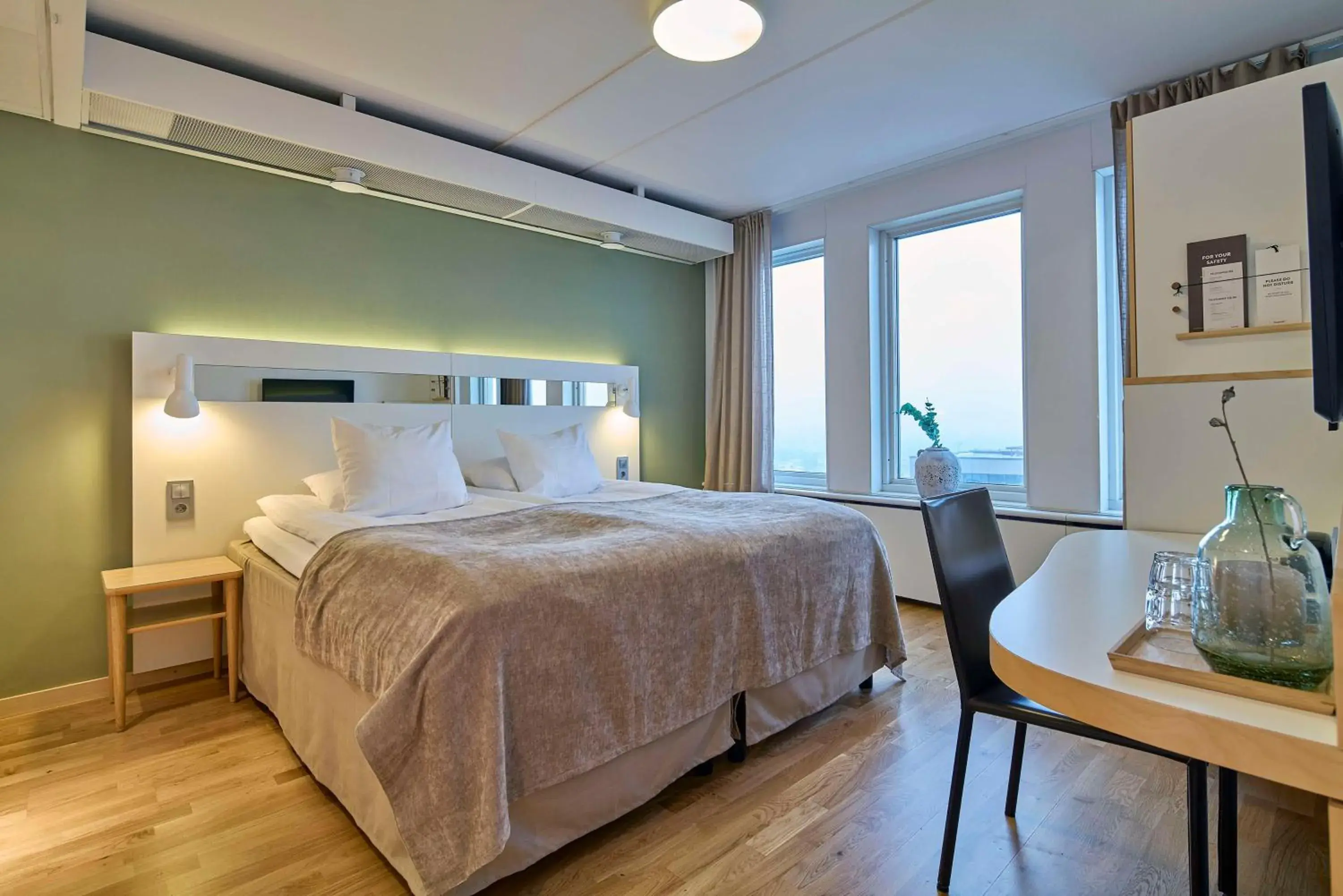 Bedroom, Bed in Scandic Plaza Umeå Bedroom, Bed in Scandic Plaza Umeå