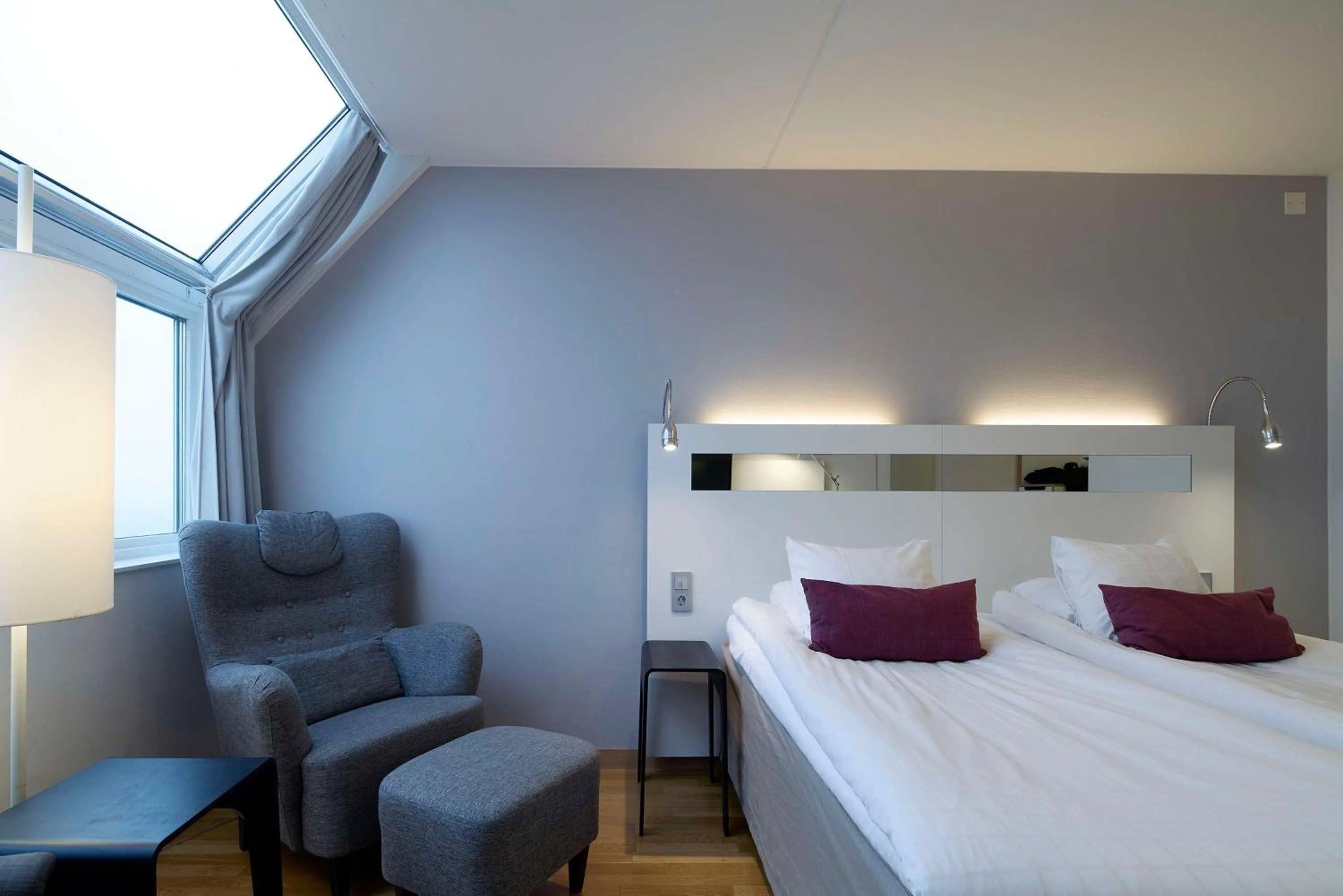 Bedroom, Bed in Scandic Plaza Umeå