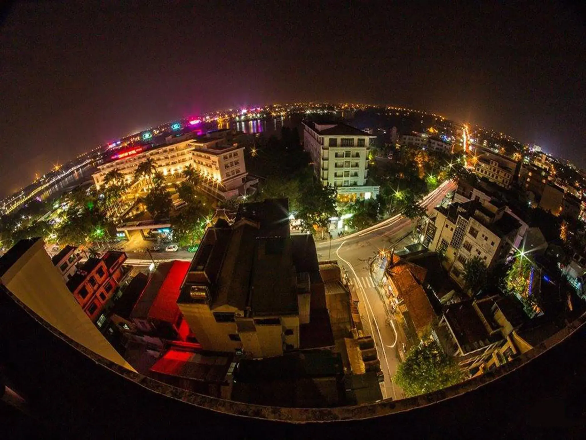 Bird's eye view in Cosiana Hue Hotel Bird's eye view in Cosiana Hue Hotel