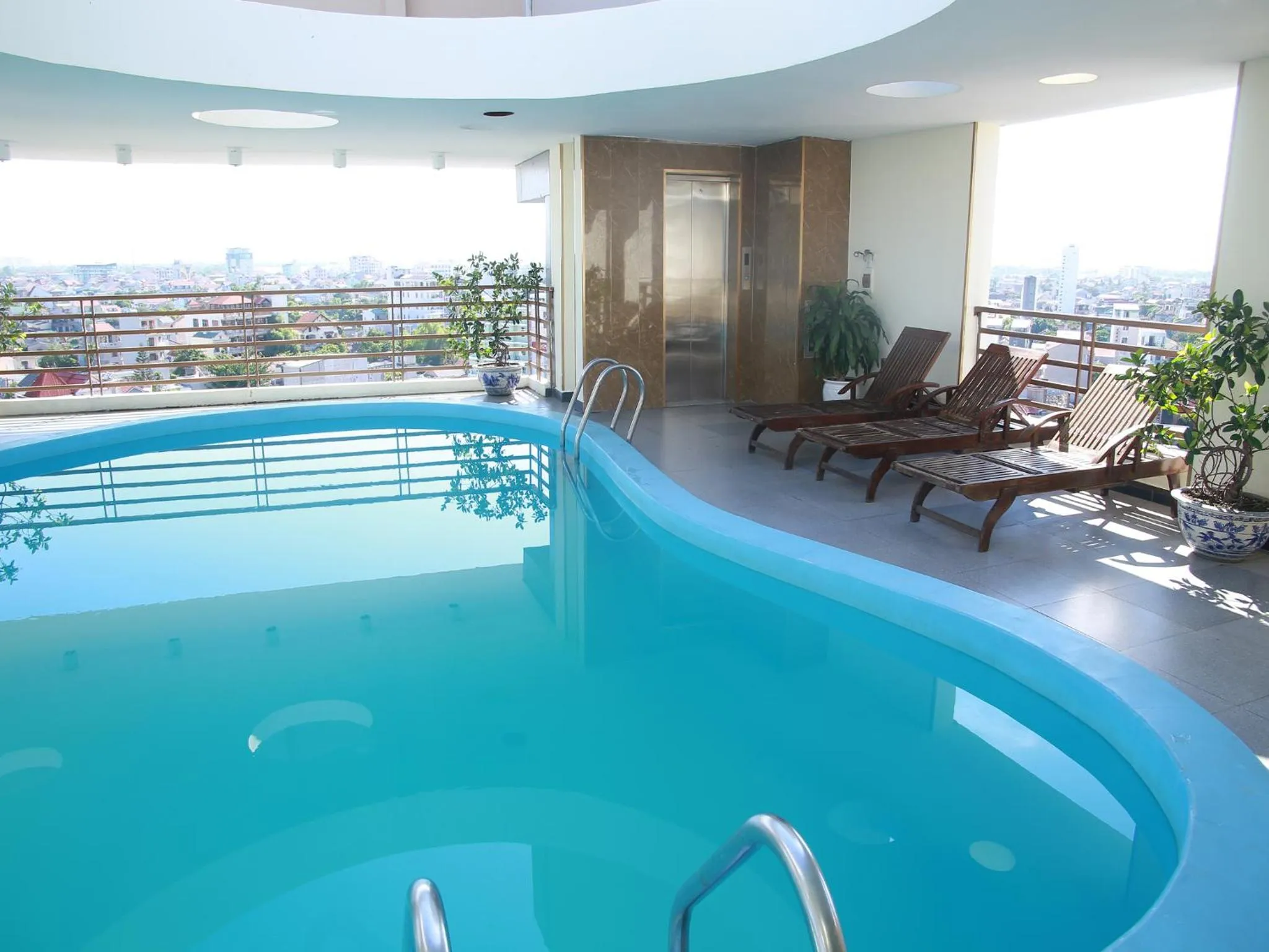 Swimming pool in Cosiana Hue Hotel