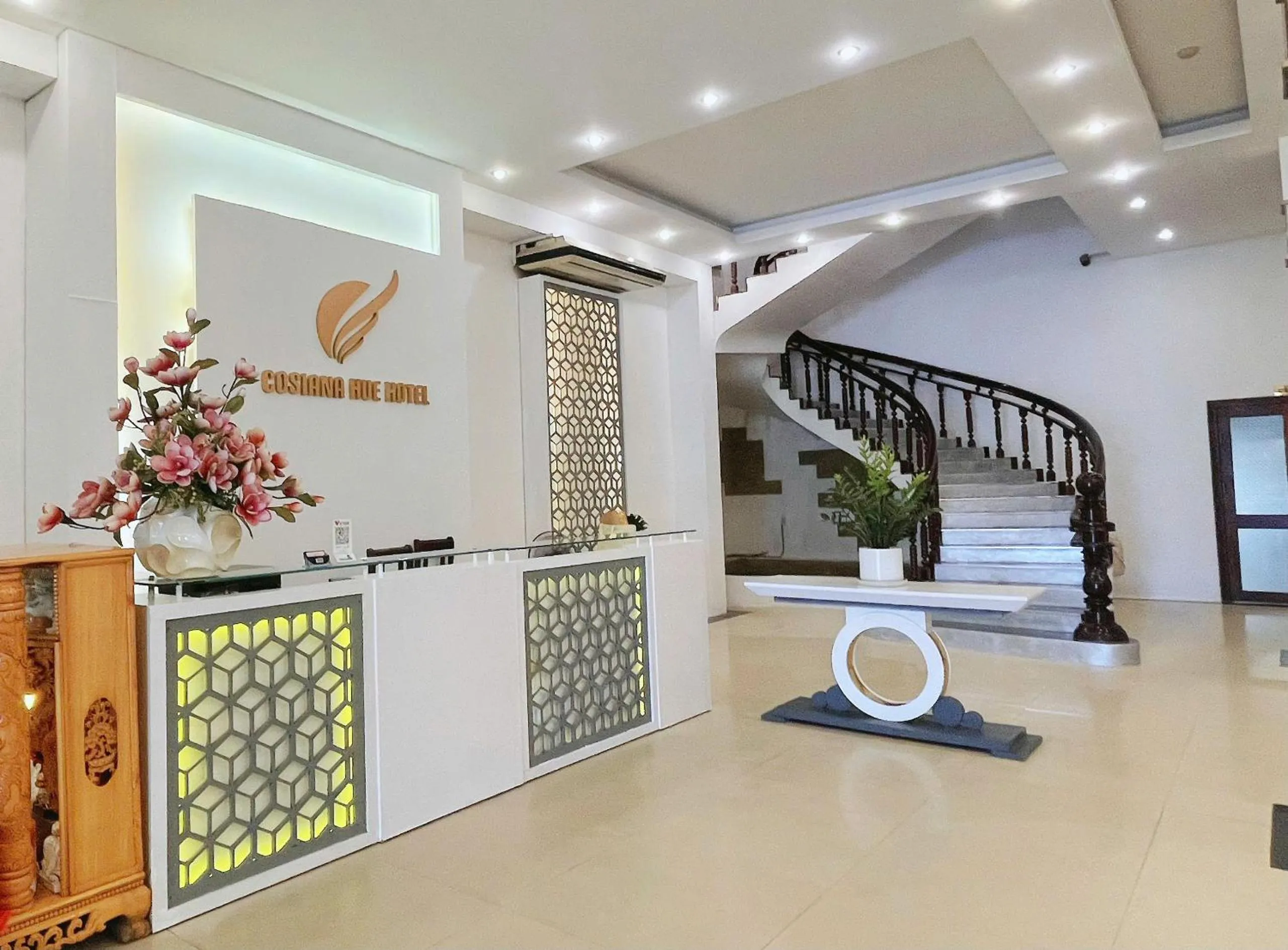 Lobby or reception in Cosiana Hue Hotel