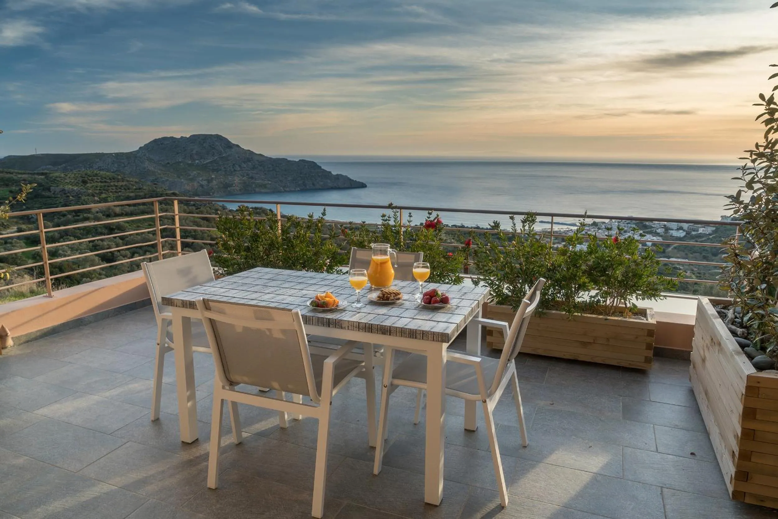Sea view in Stella in the Village Suites