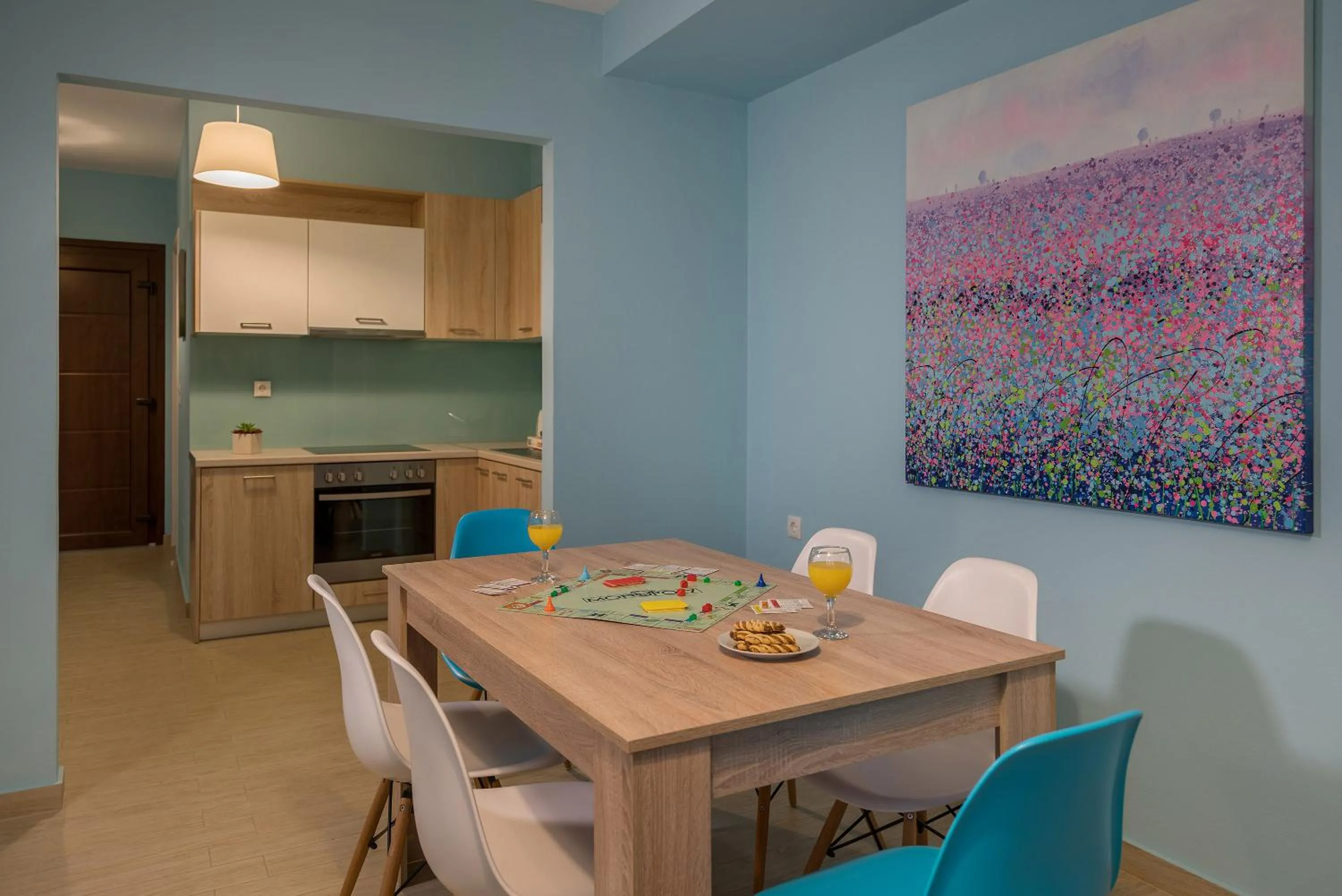 Living room in Stella in the Village Suites