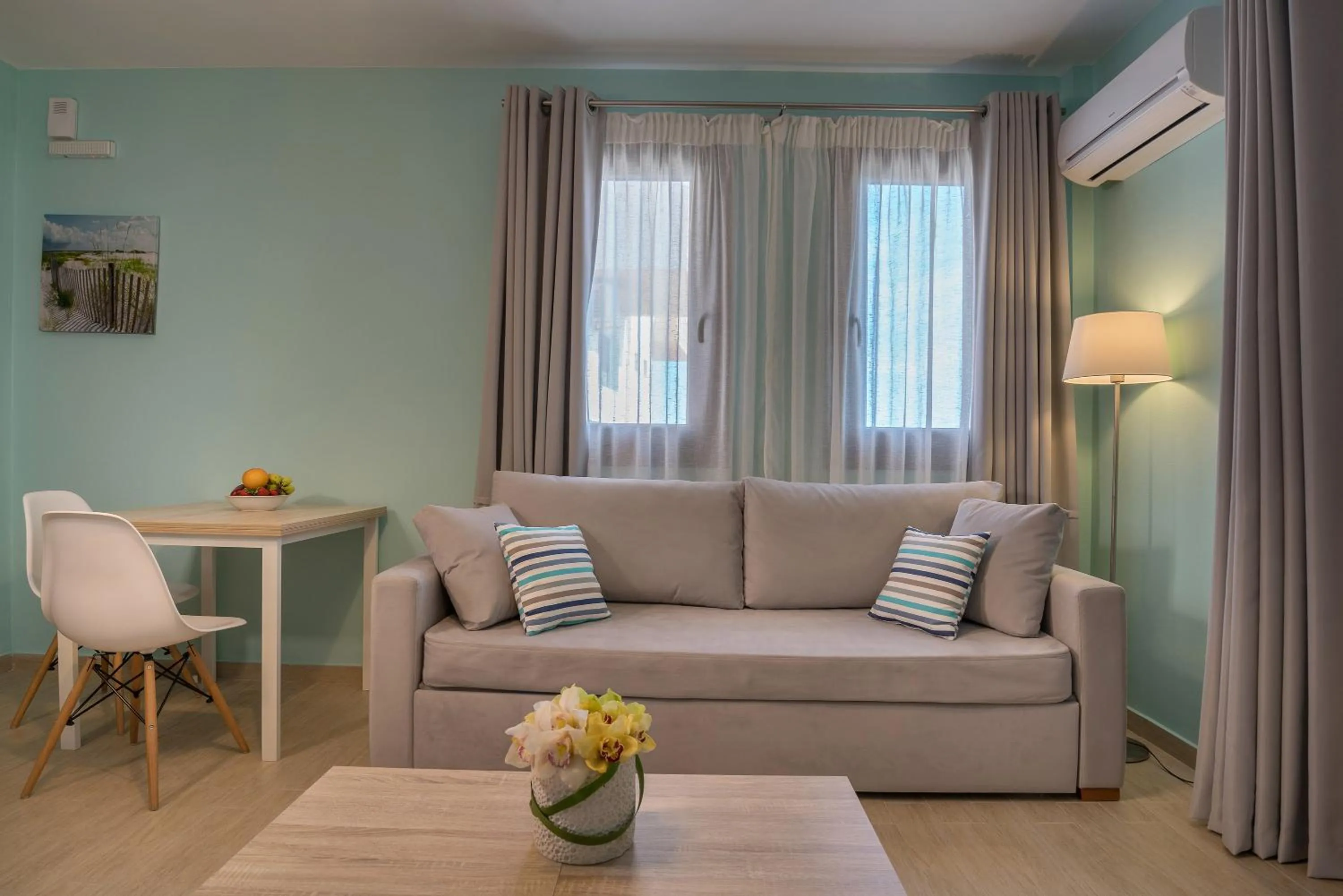 Living room in Stella in the Village Suites