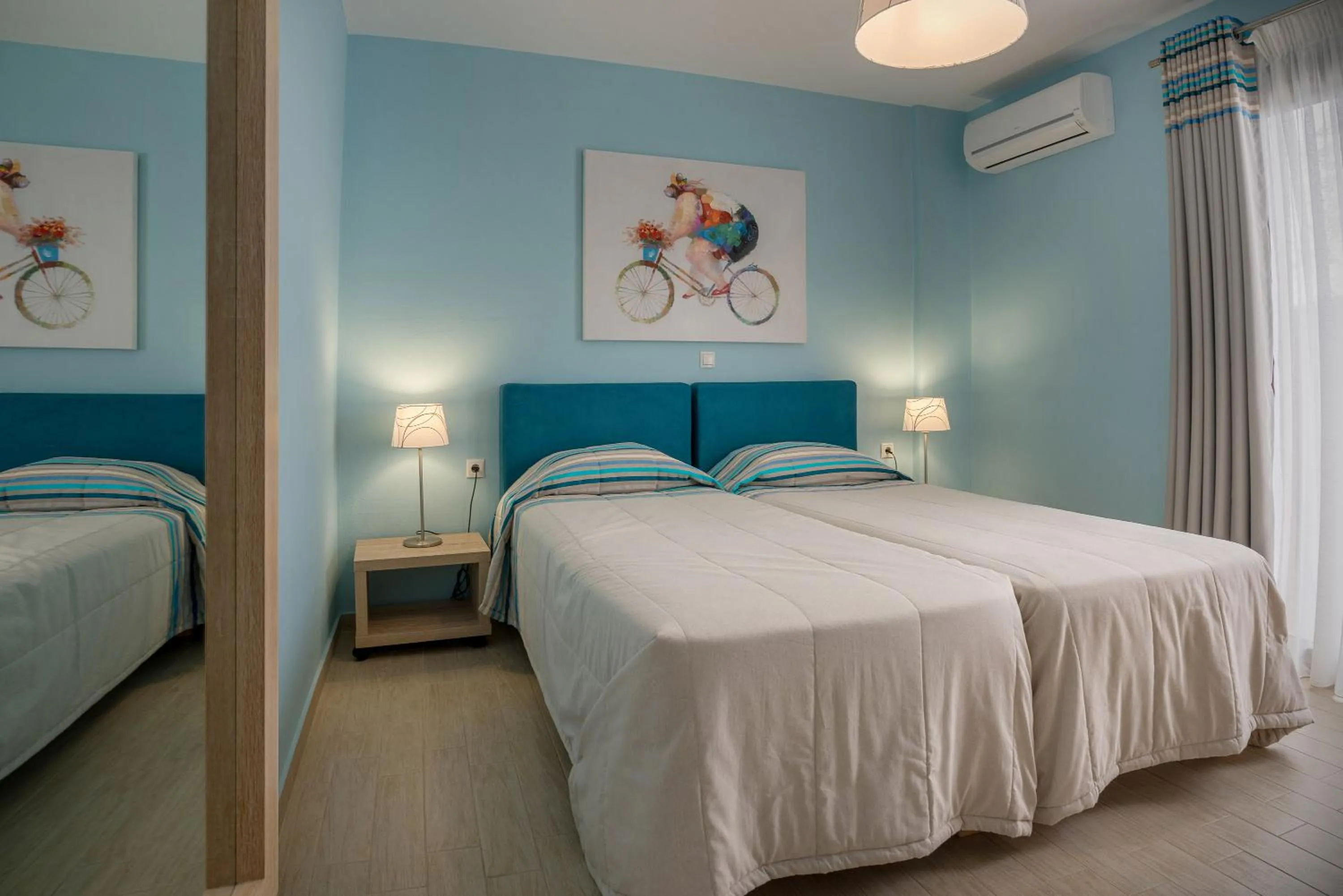 Bedroom, Bed in Stella in the Village Suites