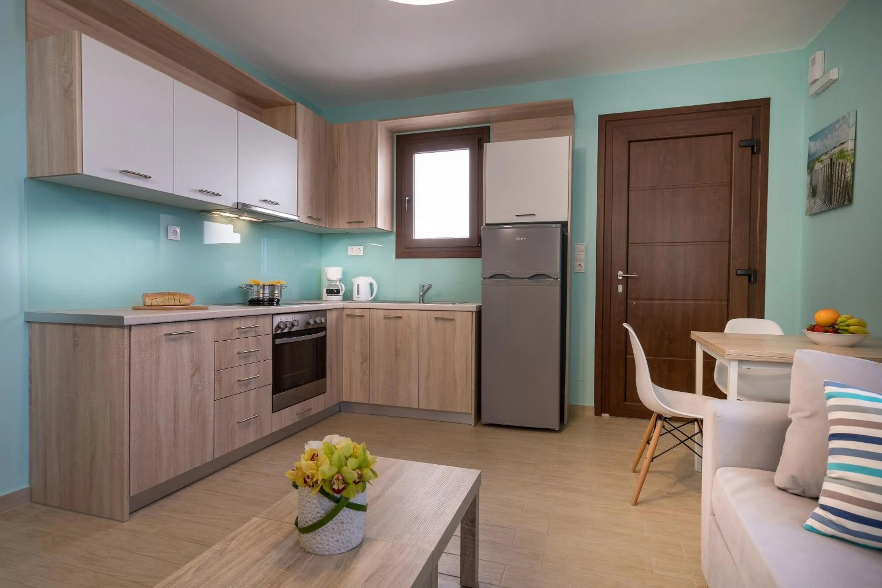 kitchen in Stella in the Village Suites