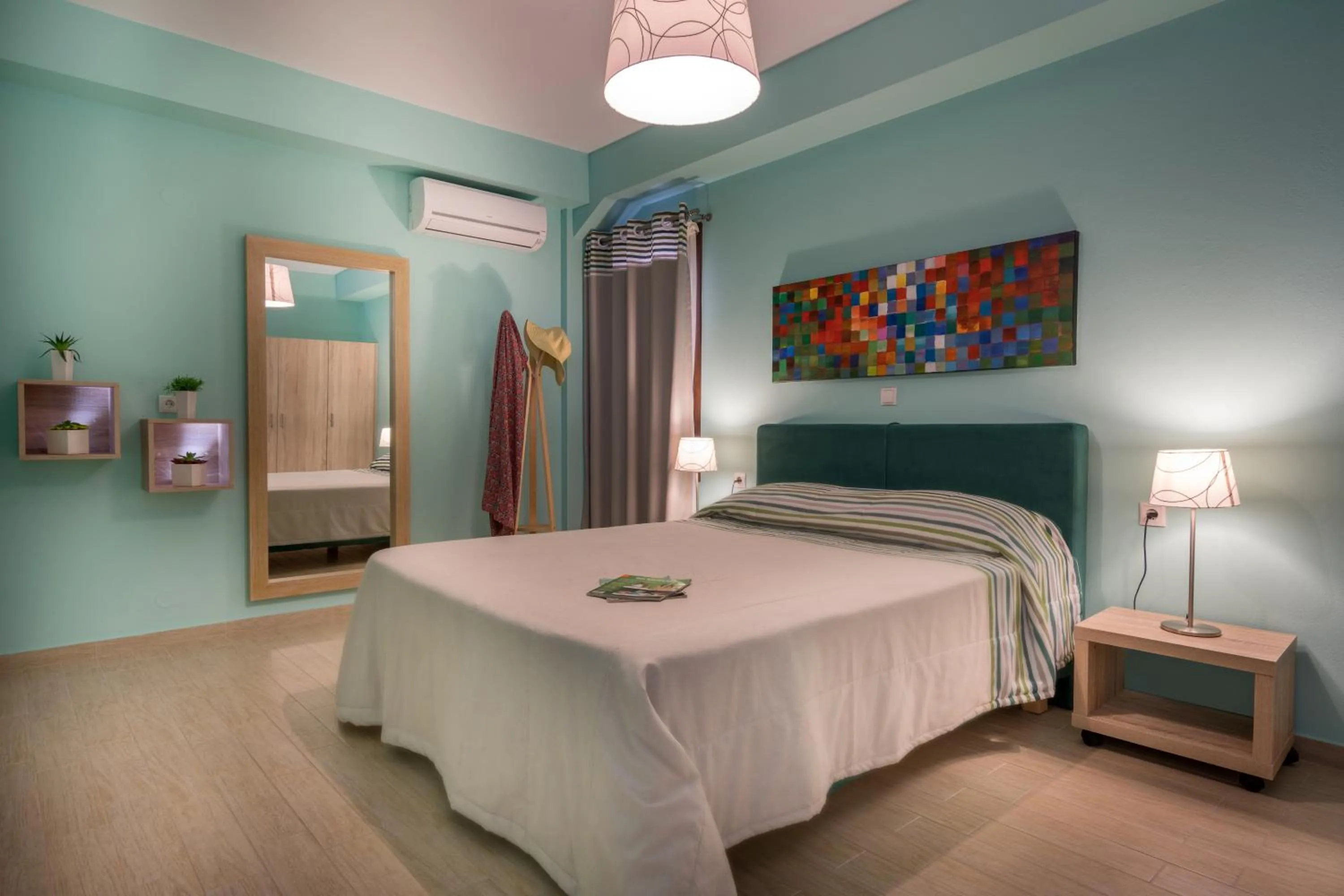 Bedroom, Bed in Stella in the Village Suites