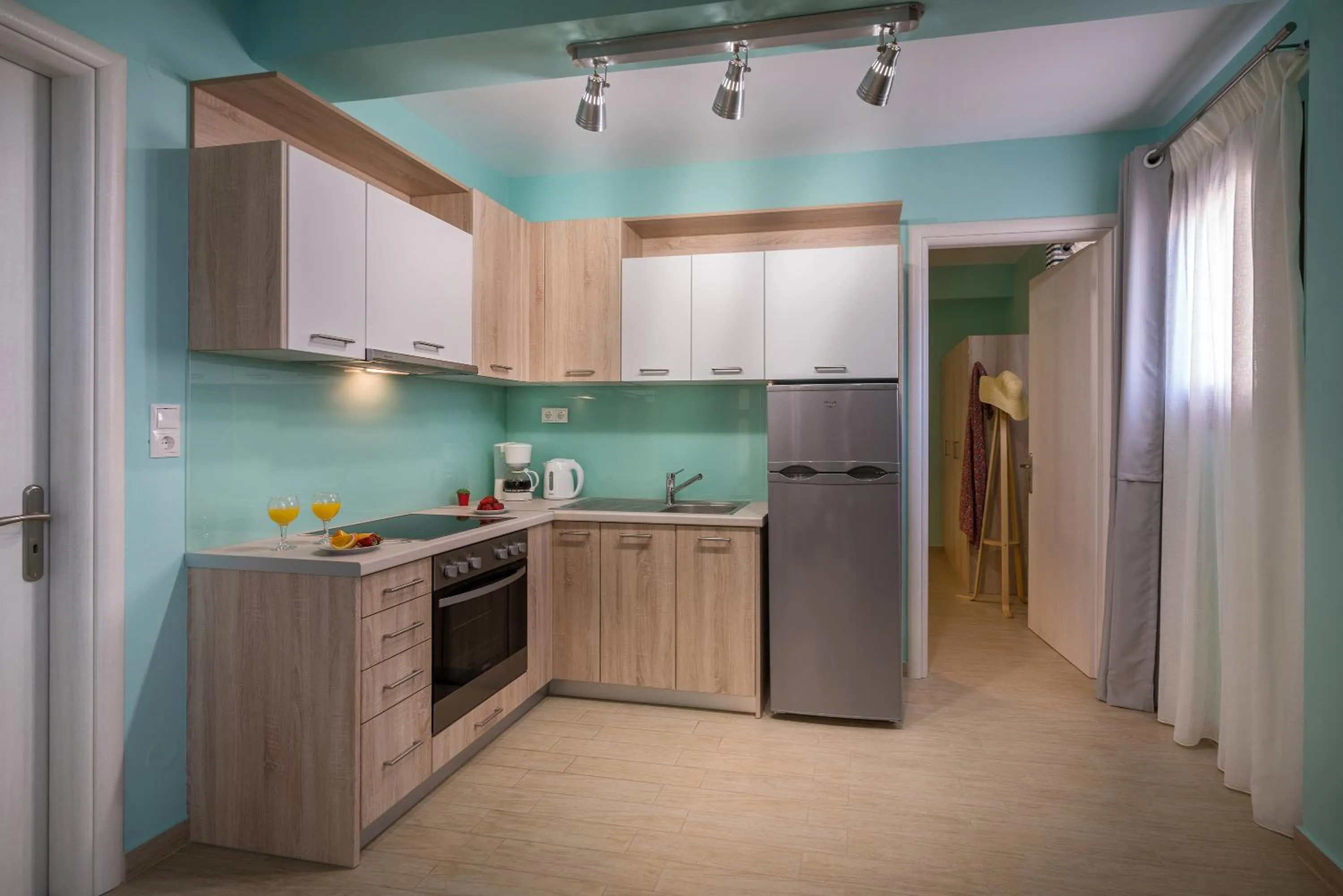 Kitchen or kitchenette in Stella in the Village Suites