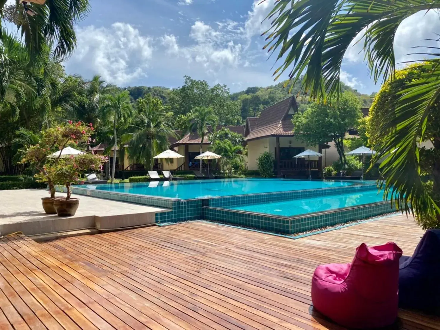 Pool view in Phi Phi Villa Resort Pool view in Phi Phi Villa Resort