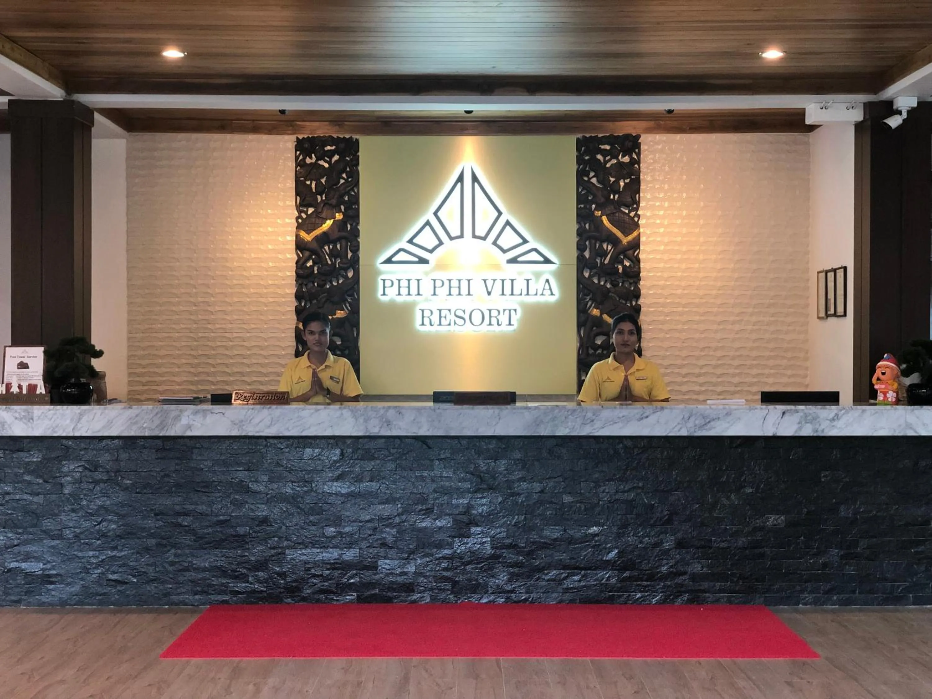 Staff in Phi Phi Villa Resort